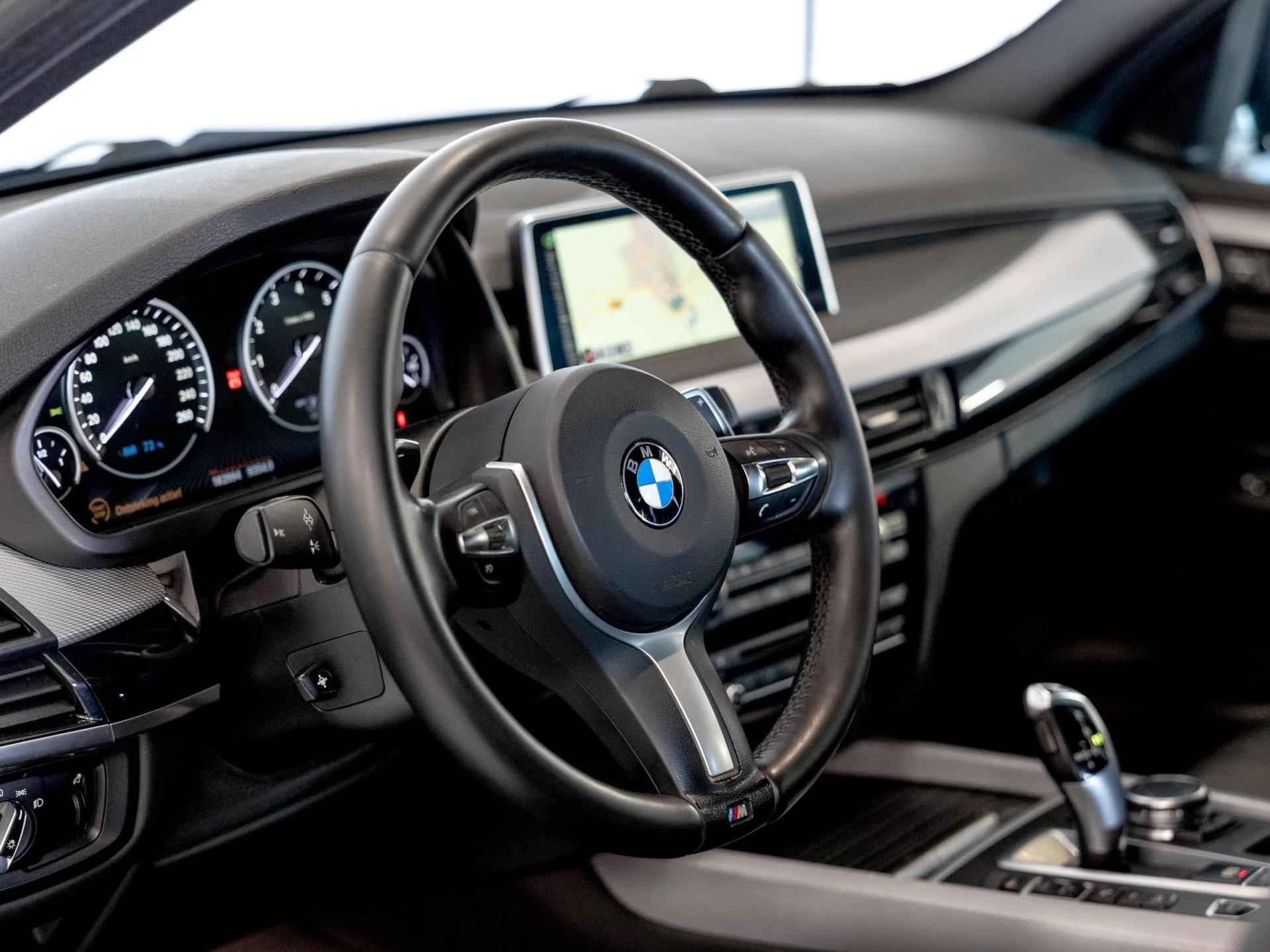 BMW X5 XDrive40e High Executive M Pakket / 368pk / Trekhaak / Leder / Head-up / Memory - 16/40