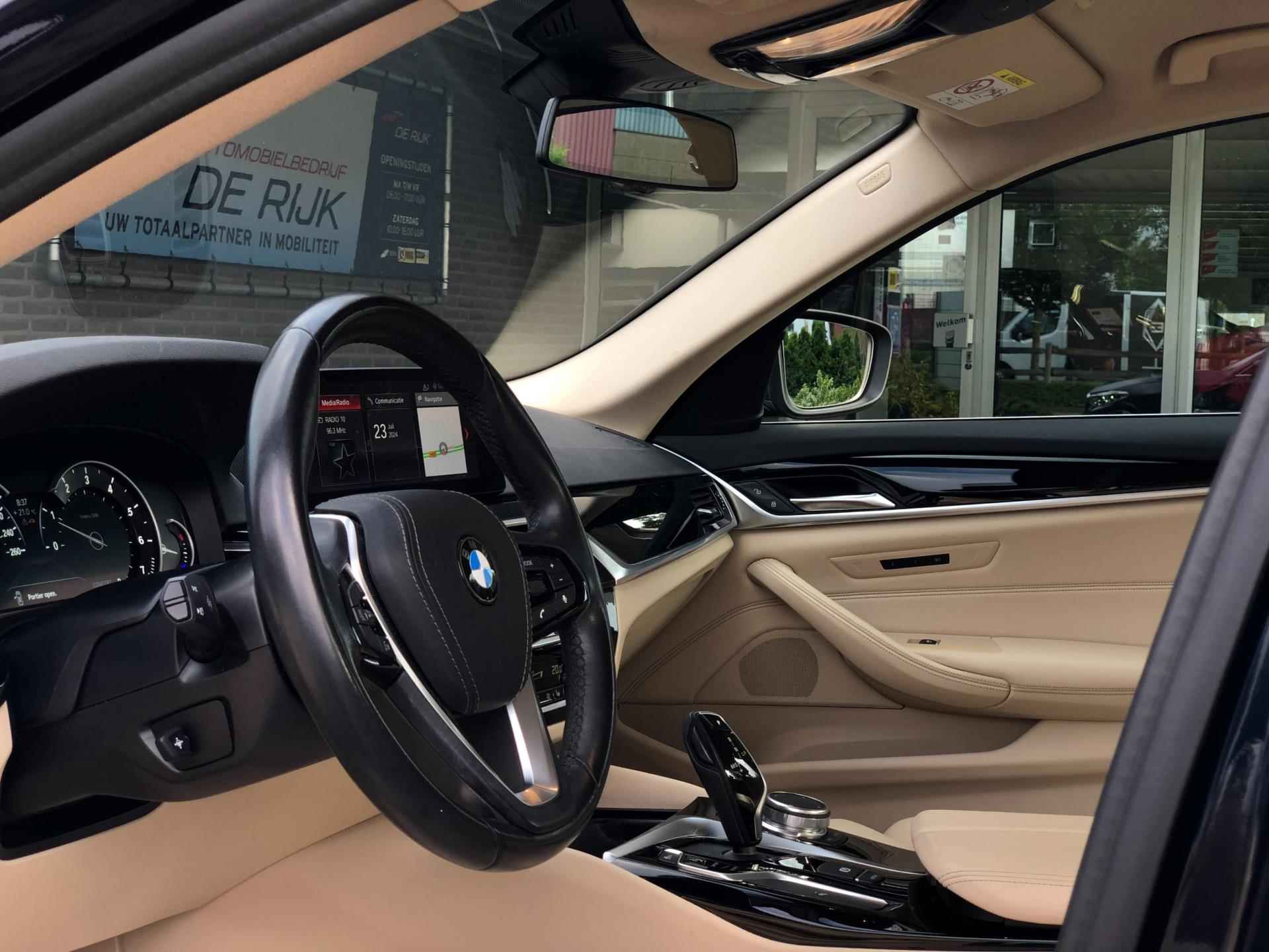 BMW 5-serie 520i Corporate Lease High Executive | Navi, Leder, Cruise, Airco, Stoel vrw. | NAP | - 8/41