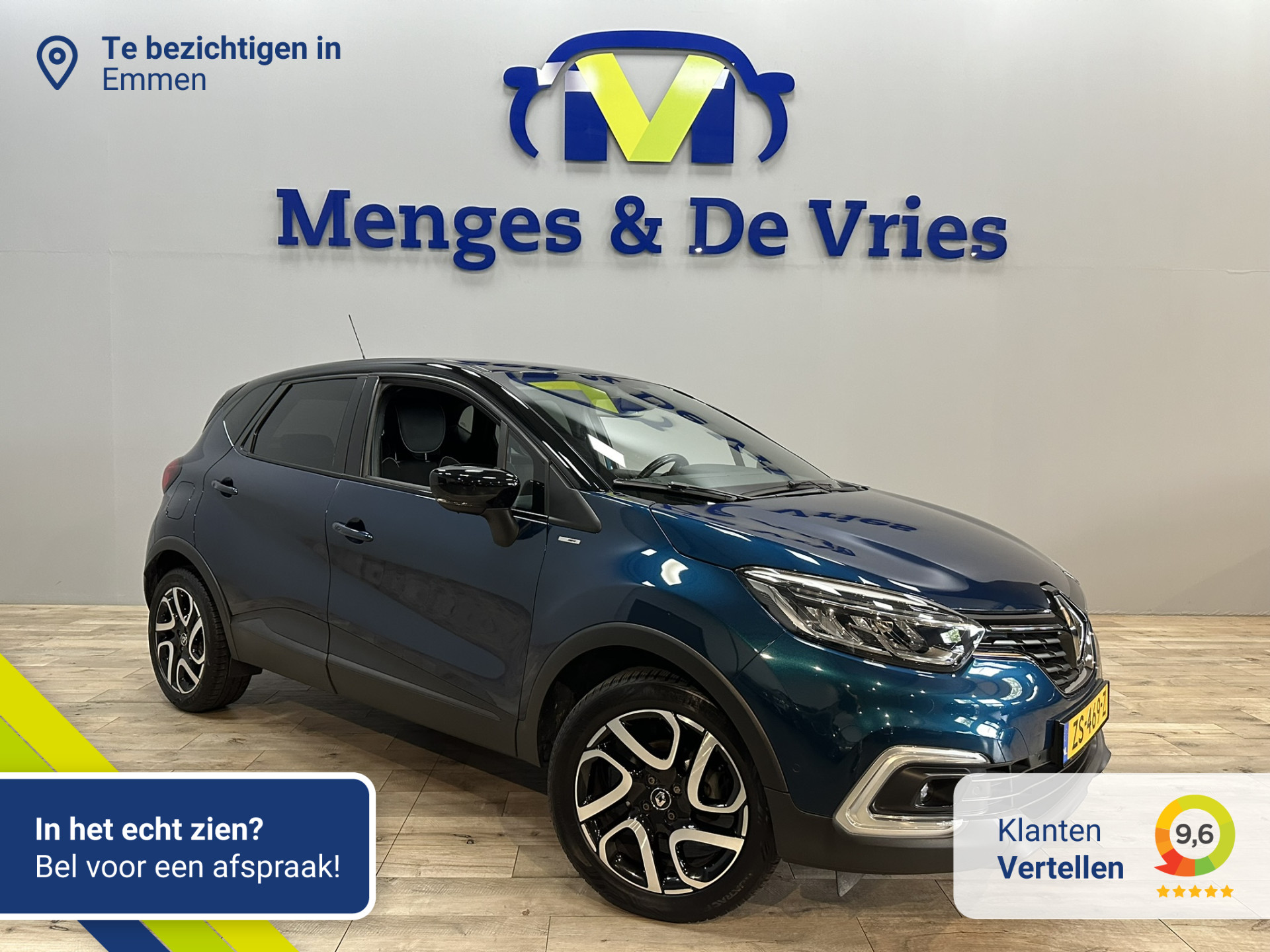 Renault Captur 0.9 TCe Bose LED | Airco | Camera | Keyless | Navigatie | Bose | Cruise Control | Parkeerhulp | Isofix | NAP |