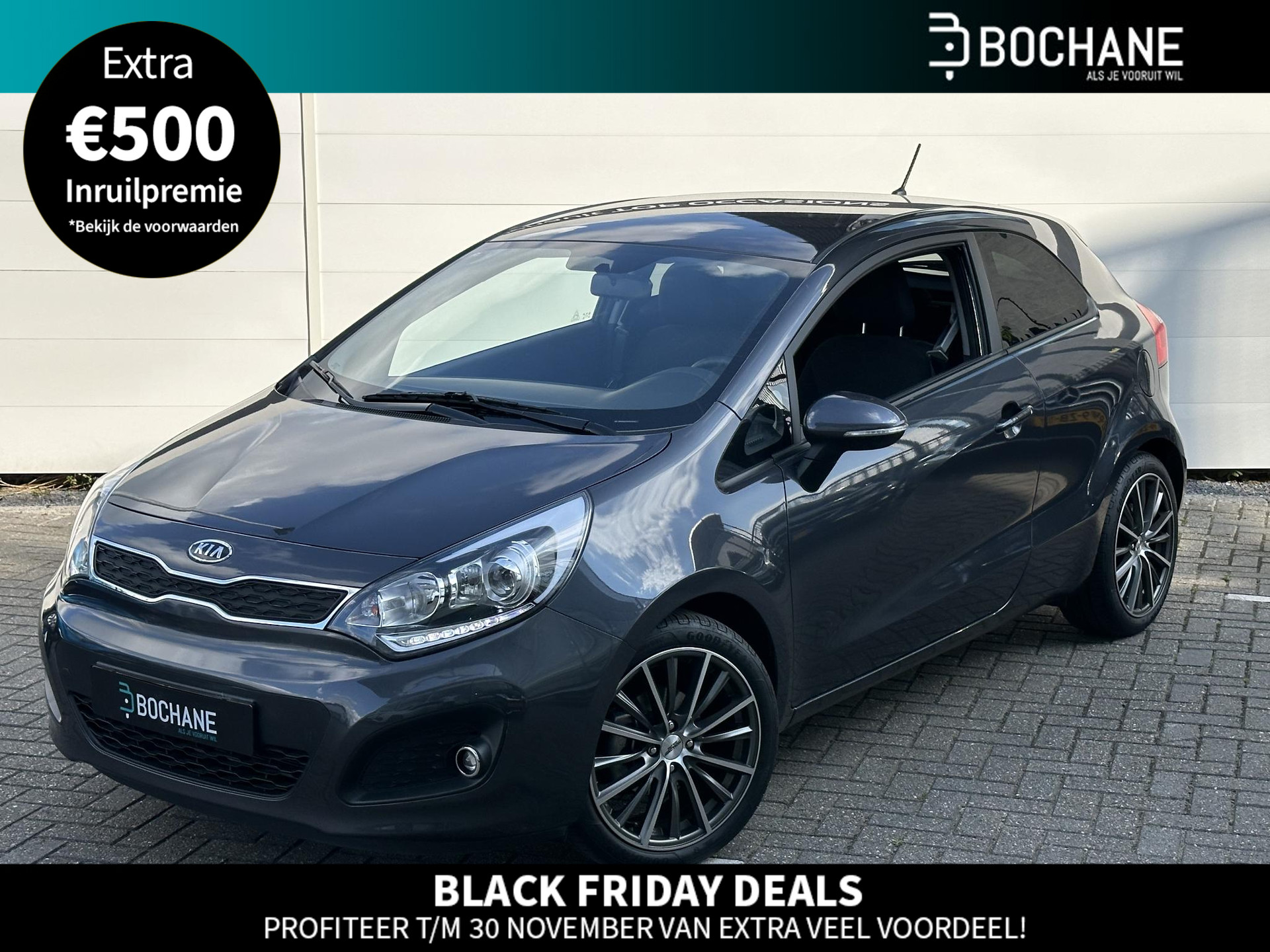 Kia Rio 1.2 CVVT Plus Pack | NL Auto 23.991 KM!! | Airco | LMV. | 2e eig | Compleet onderhouden!