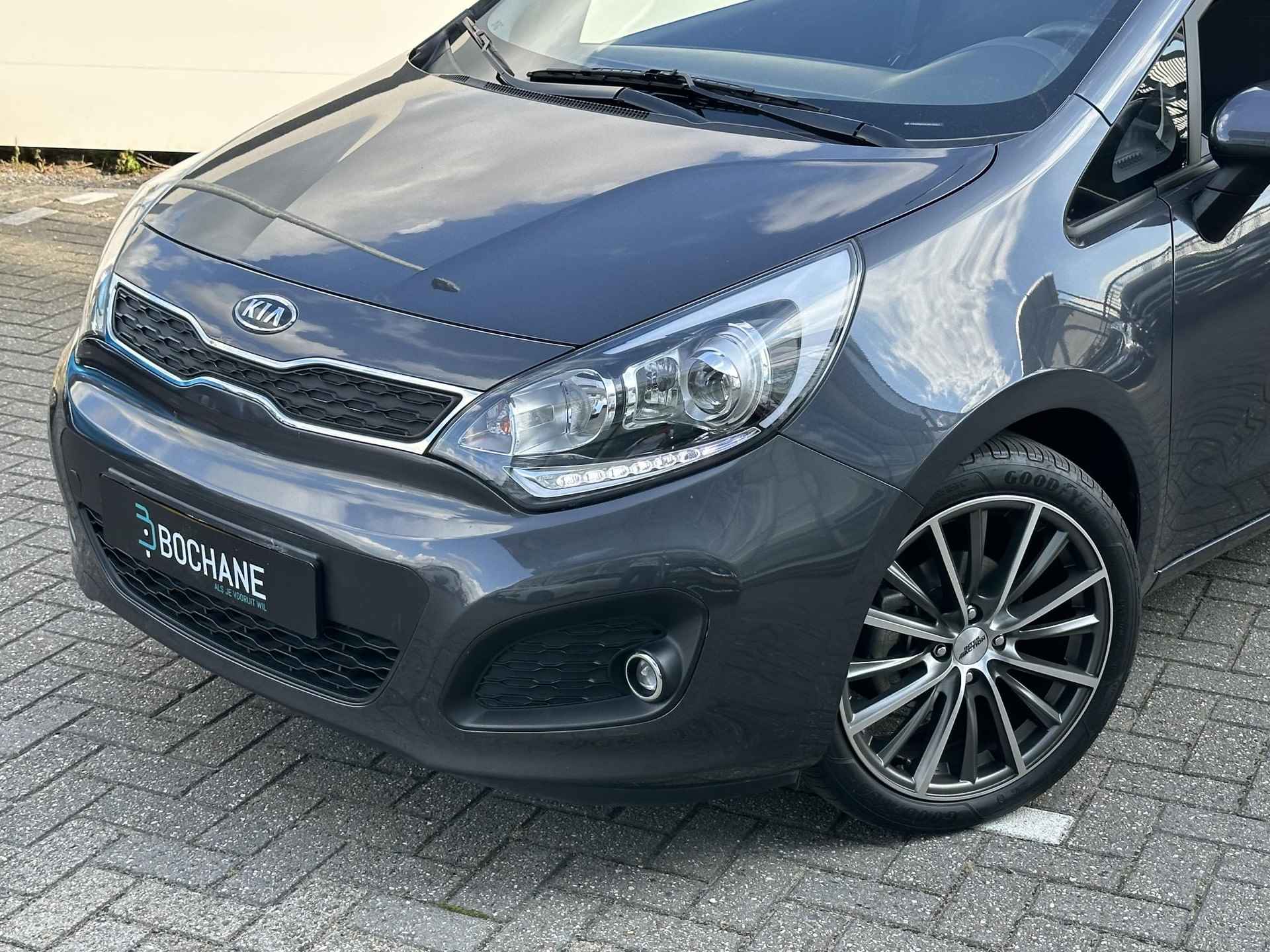 Kia Rio 1.2 CVVT Plus Pack | LAGE KILOMETERSTAND | Uniek | 2e eigenaar | Nederlandse auto | Airco | Compleet onderhouden! - 5/30