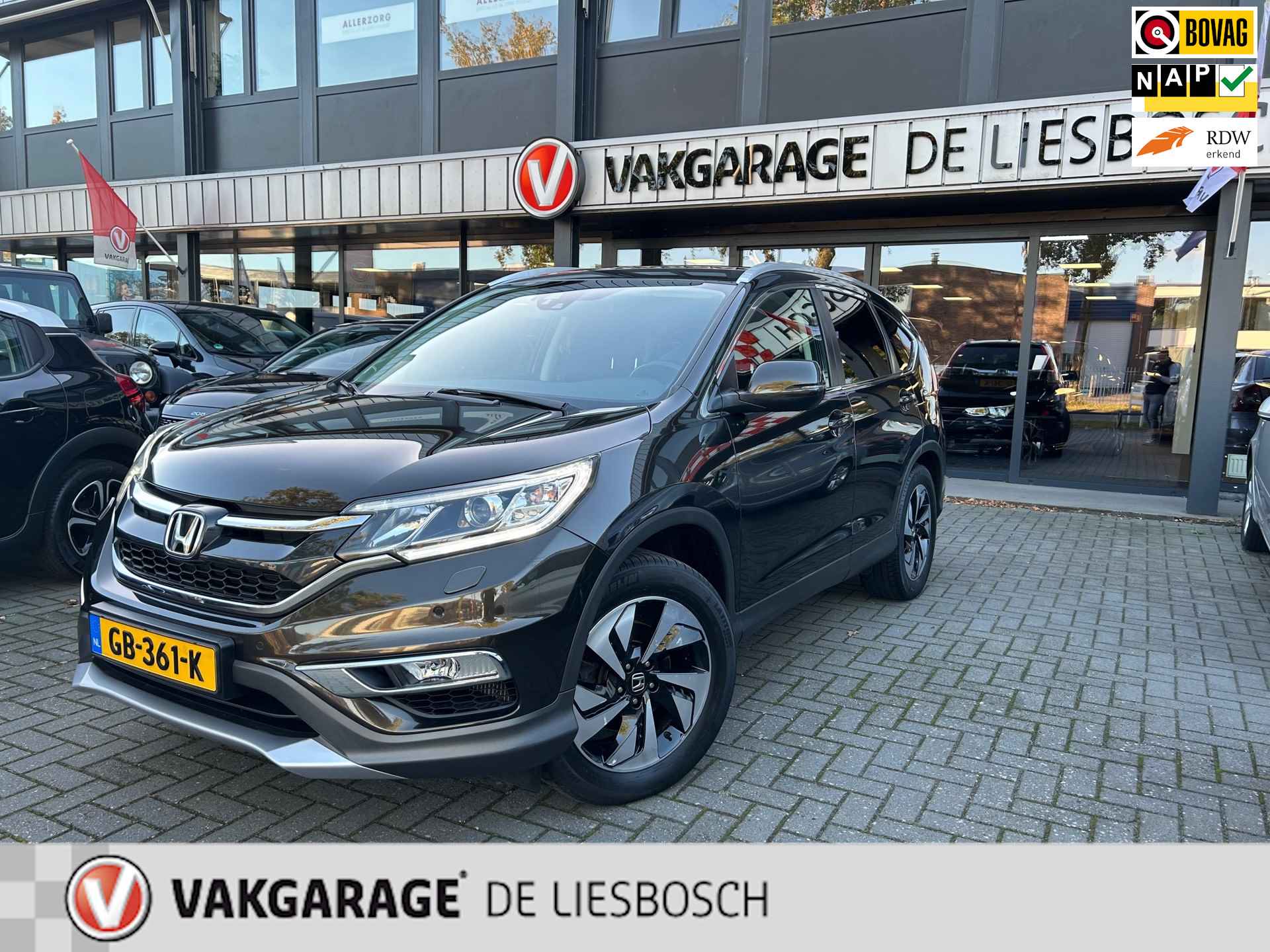 Honda CR-V 1.6D 4WD Lifestyle/navi/leer/camera/stoelverw/trekhaak/190pk - 1/29