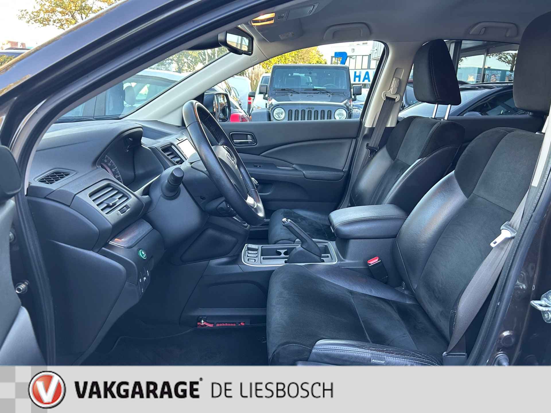 Honda CR-V 1.6D 4WD Lifestyle/navi/leer/camera/stoelverw/trekhaak/190pk - 14/29