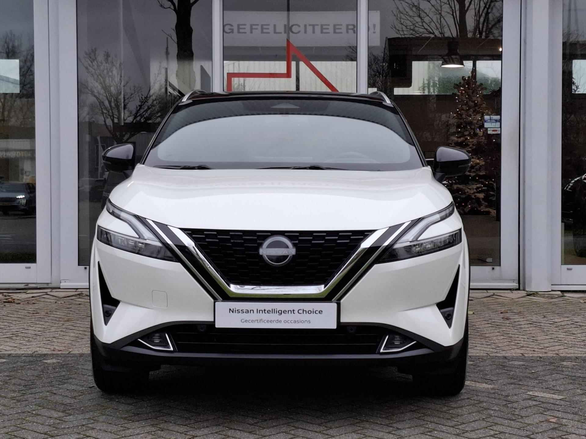 NISSAN Qashqai 1.3 Mild-Hybrid 158pk Xtronic Tekna Plus | Leder | Trekhaak | Head-Up | 20 Inch | Navigatie | App connect - 9/42