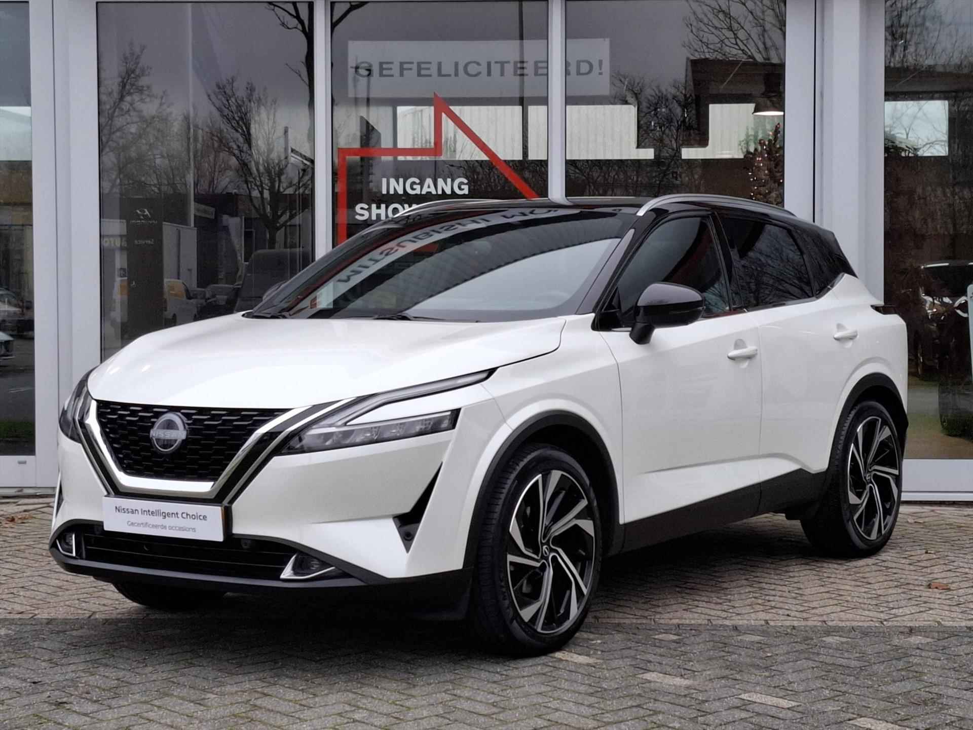 NISSAN Qashqai 1.3 Mild-Hybrid 158pk Xtronic Tekna Plus | Leder | Trekhaak | Head-Up | 20 Inch | Navigatie | App connect - 40/42