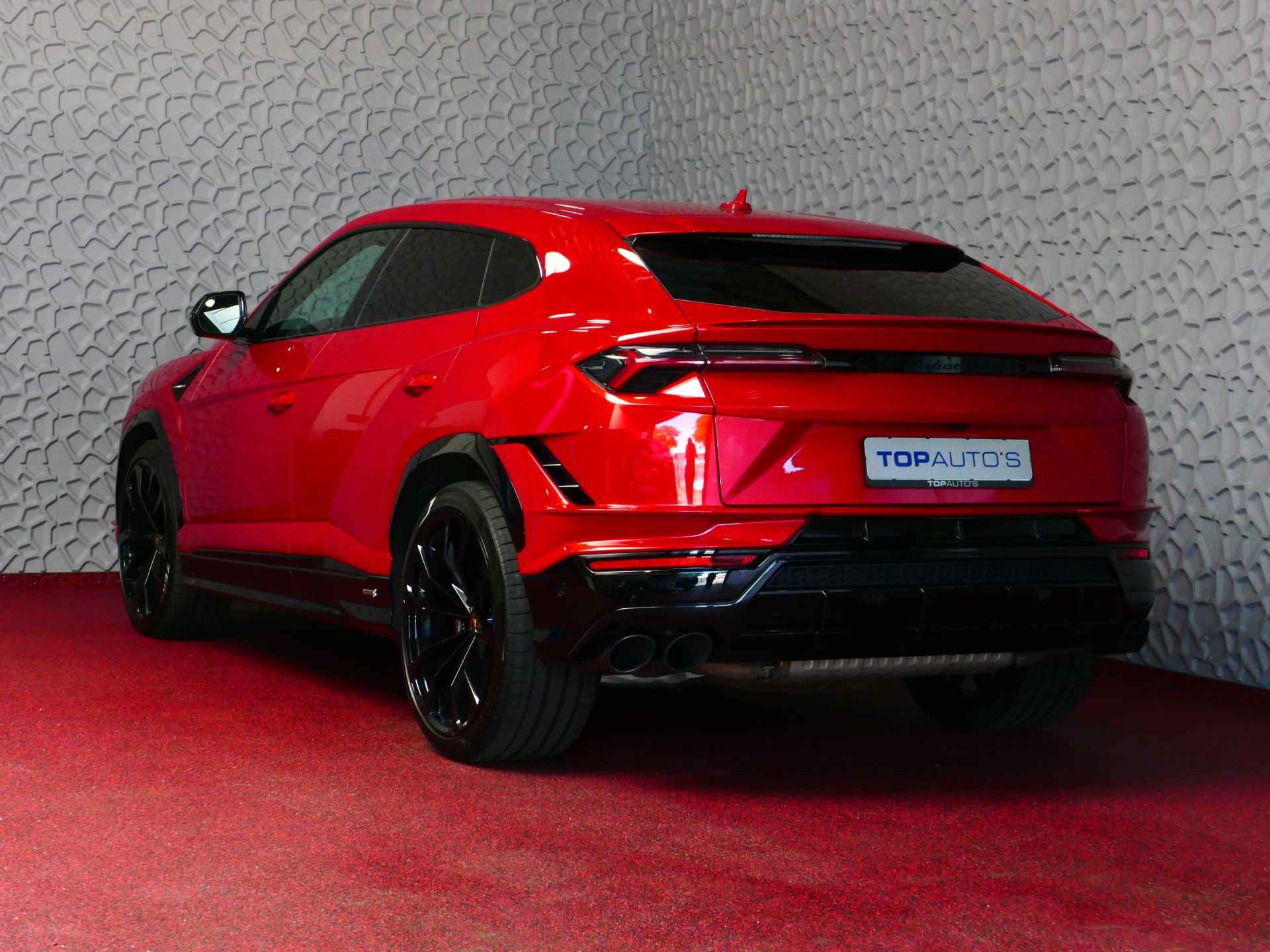 Lamborghini Urus 4.0 V8 S 666 PK B&O CARBON PACK PANO 23'' KERAMISCH PPF MASSAGE STOELVENTILATIE STOEL/STUUR VERW BLACK PACK CARBON MOTORKAP - 2/111