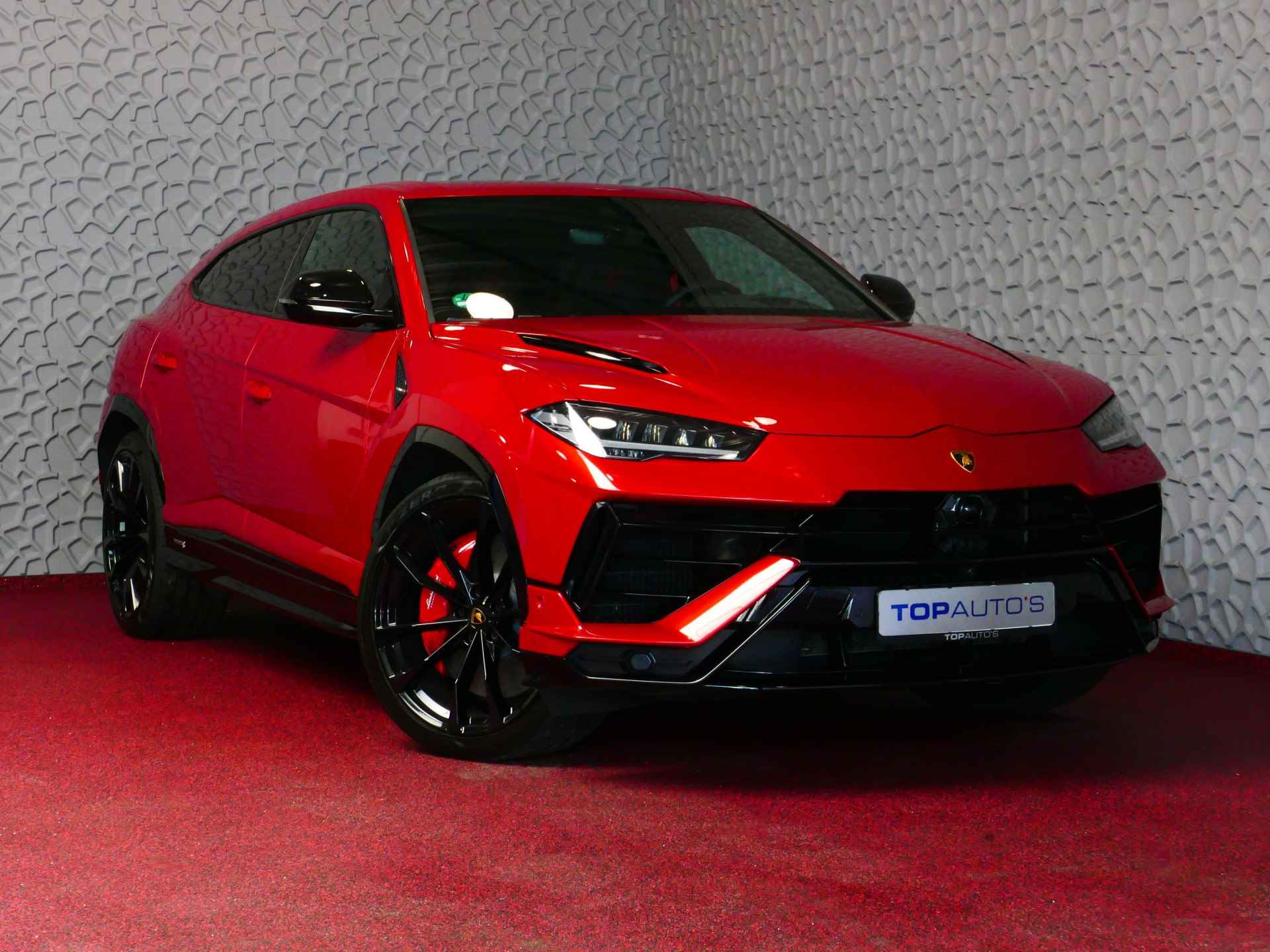 Lamborghini Urus 4.0 V8 S 666 PK B&O CARBON PACK PANO 23'' KERAMISCH PPF MASSAGE STOELVENTILATIE STOEL/STUUR VERW BLACK PACK CARBON MOTORKAP - 73/111