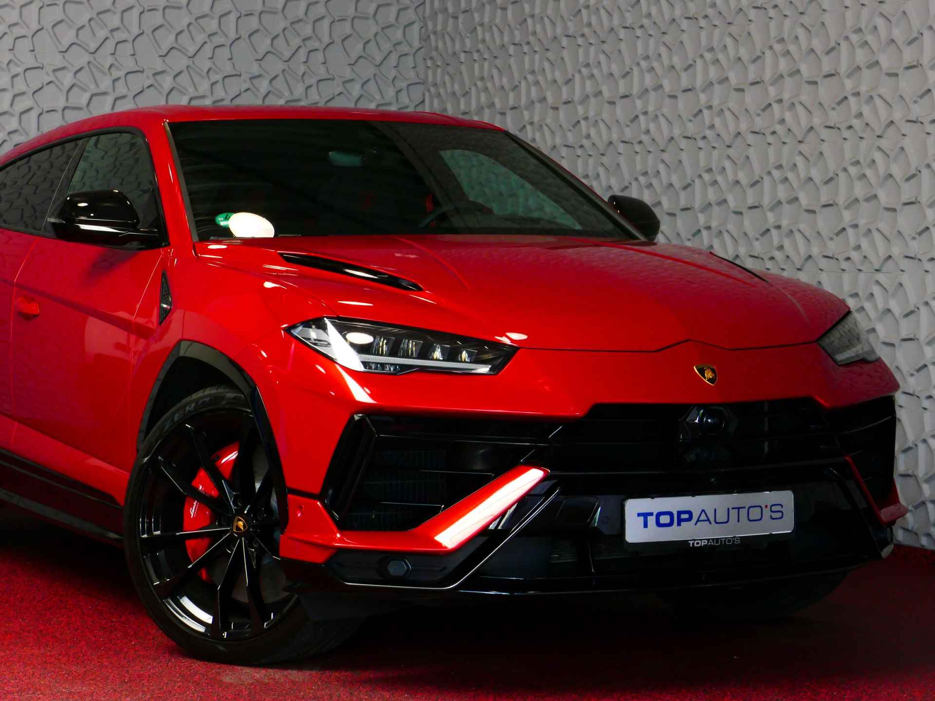 Lamborghini Urus 4.0 V8 S 666 PK B&O CARBON PACK PANO 23'' KERAMISCH PPF MASSAGE STOELVENTILATIE STOEL/STUUR VERW BLACK PACK CARBON MOTORKAP - 75/111