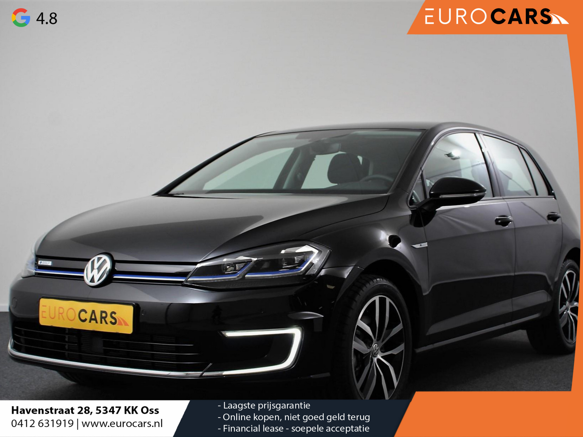 Volkswagen e-Golf  | Navigatie | Climate Control | Cruise Control | Lichtmetalen velgen 17" | Parkeer Sensoren V+A |