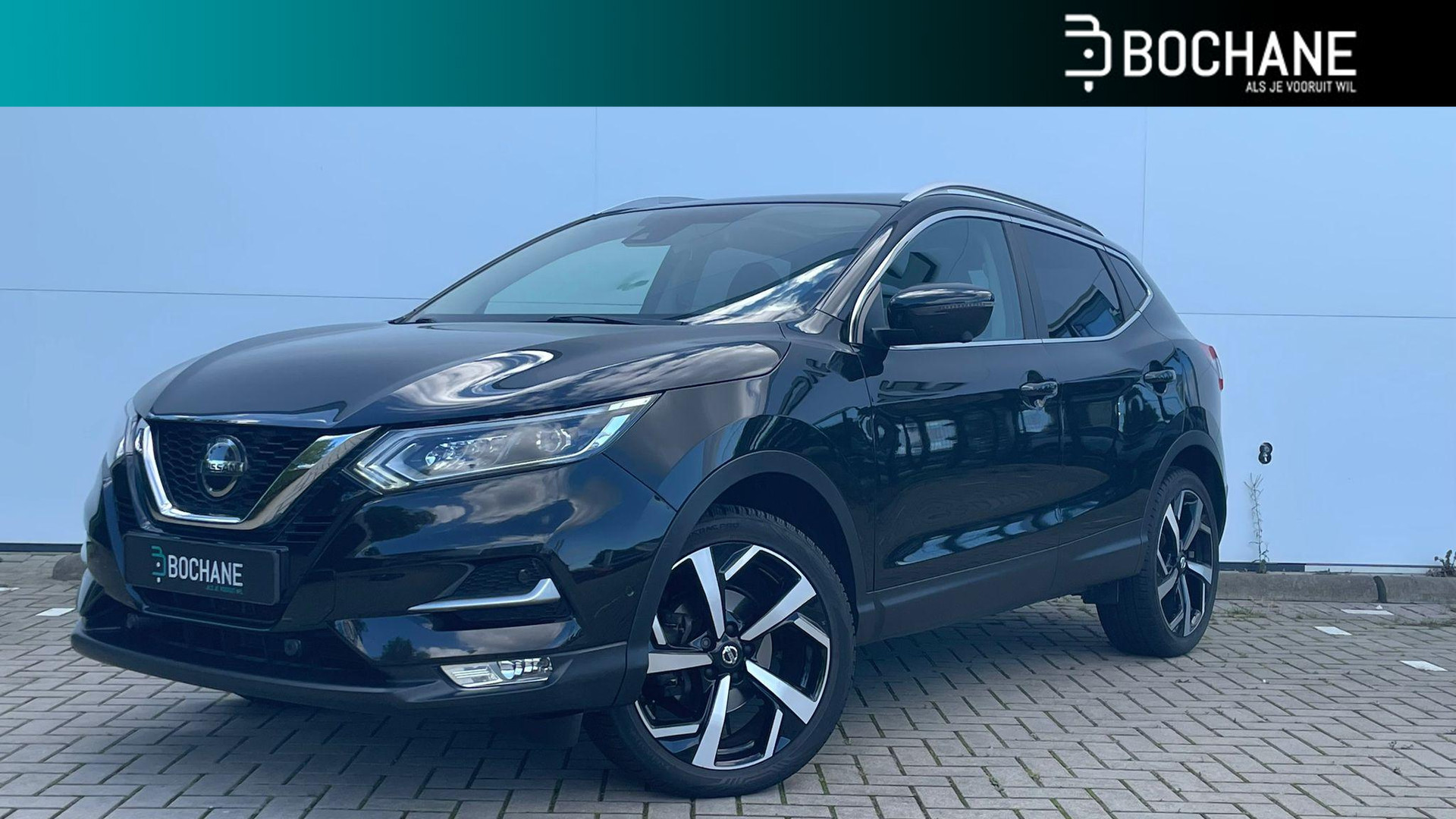 Nissan Qashqai 1.2 DIG-T 115 Tekna Navigatie / Parkeersensoren V+A+Camera / Panoramadak / Privacy Glass / Climate Control