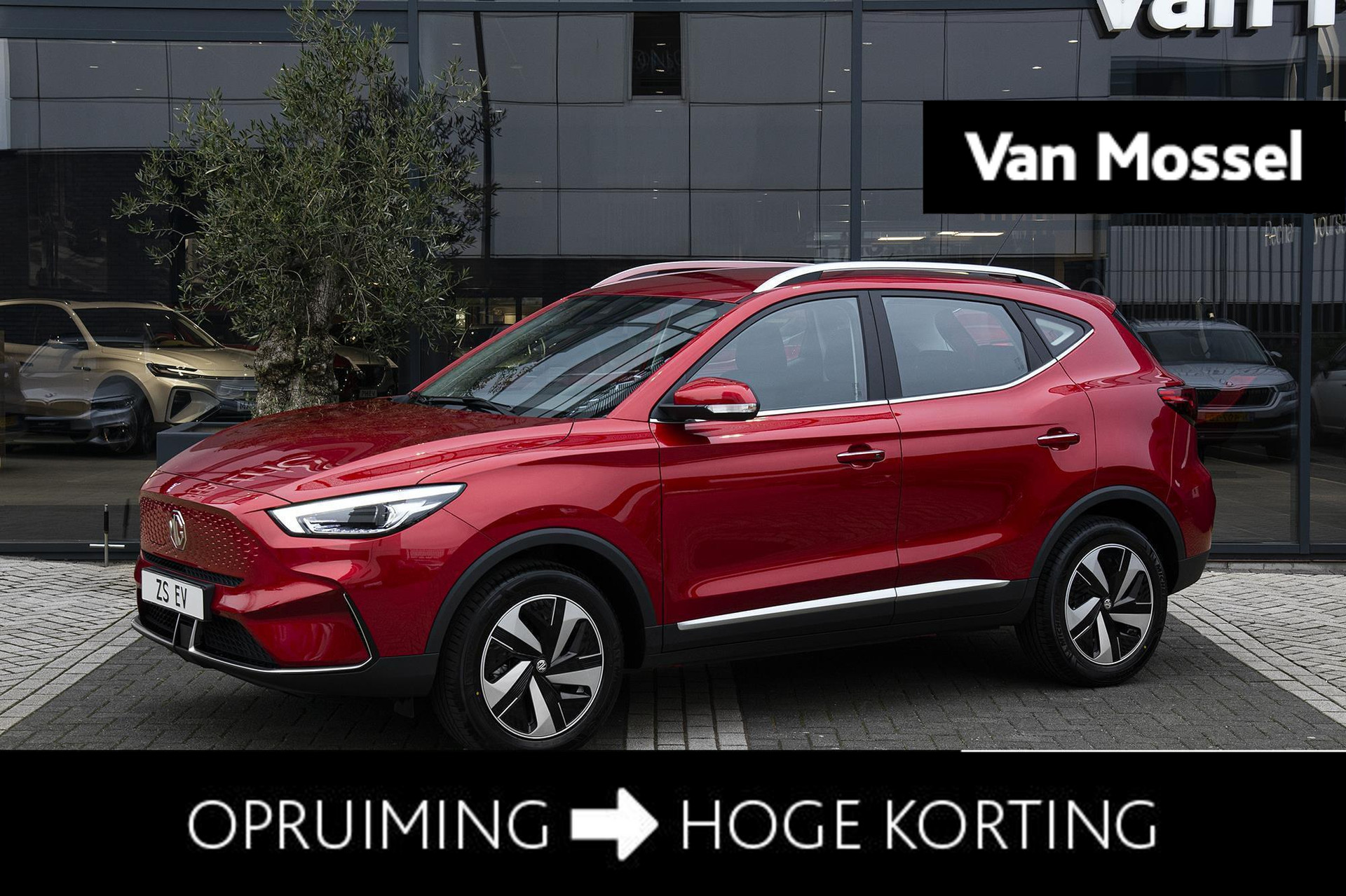 MG ZS EV Long Range Comfort 70 kWh ACTIE voorraad registratiekorting / Subsidie particulier € 2.000,=