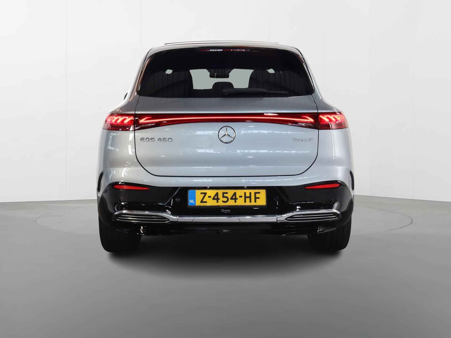 Mercedes-Benz EQS SUV 450 4MATIC AMG Premium Plus | 7-persoons |  Rij-assistentie + | Panorama-schuifdak | Achterasbesturing | Burmester 3D | Trekhaak | Luchtvering | - 5/31