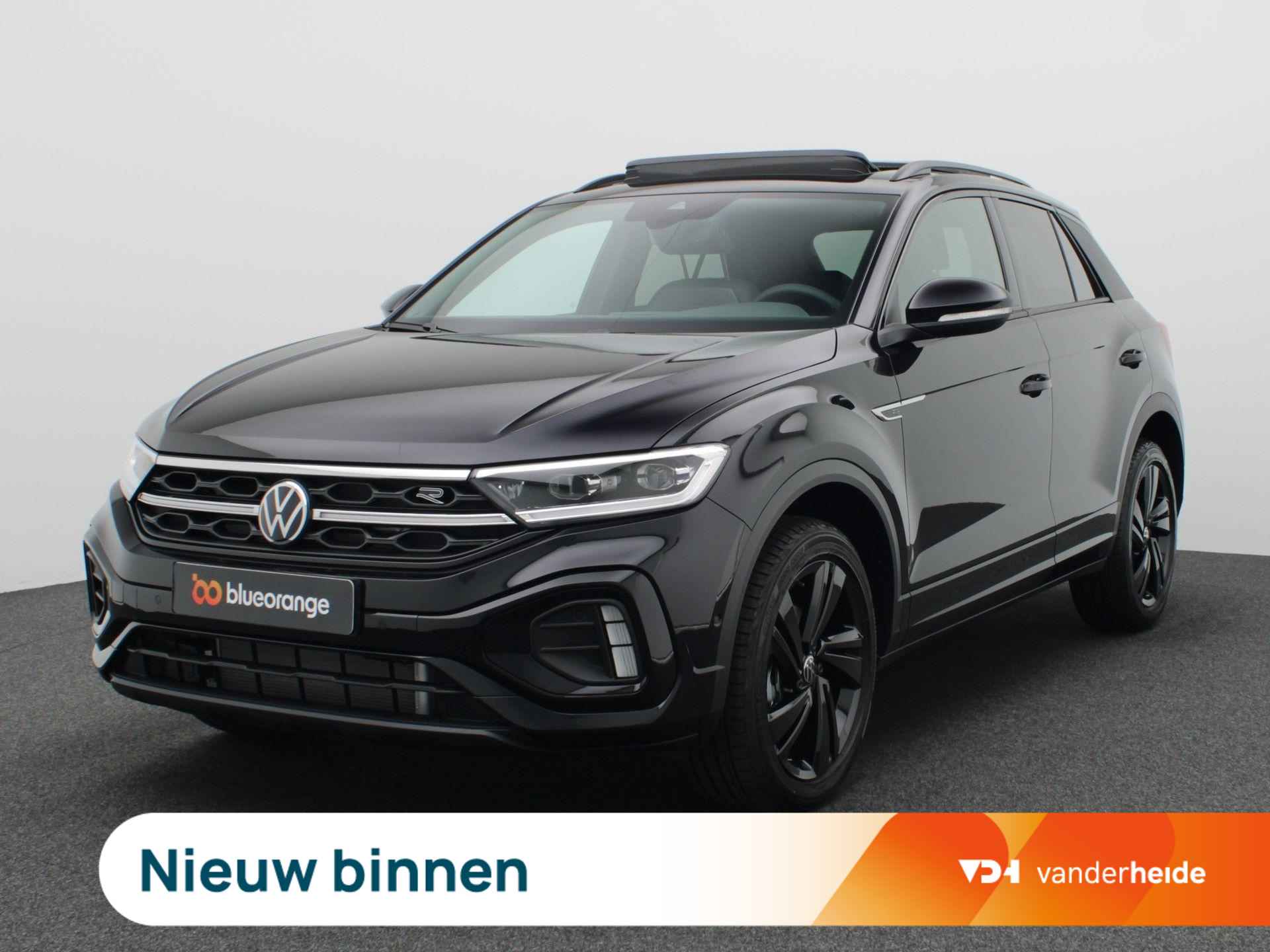 Volkswagen T-Roc 1.5 TSI R-Line Business 150PK DSG Black Style, LED-Matrix, Keyless Entry & Start, Pano-Schuifdak, Achteruitrijcamera, Travel Assist, 18" LM Velgen