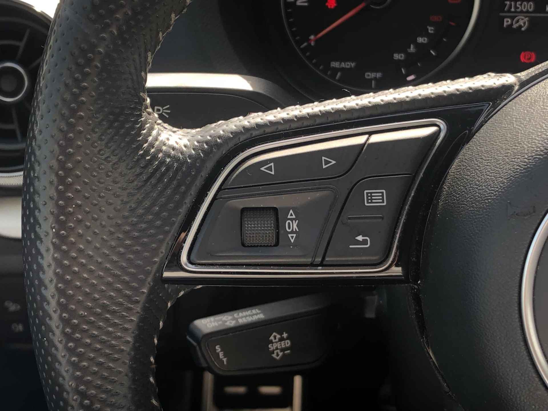 Audi A3 Sportback 1.0 TFSI Automaat S-Line Edition l Navigatie l Stoelverwarming l Trekhaak l Lederen/stof bekleding l 18"LM velgen - 13/32