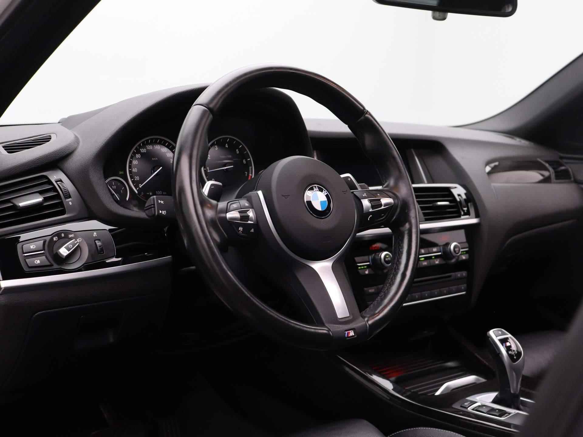 BMW X4 M40i High Executive Automaat | M-Pakket | Leder | Navi | ECC | Schuifdak | PDC | LMV | Cam | Trekhaak | Full options! - 42/58