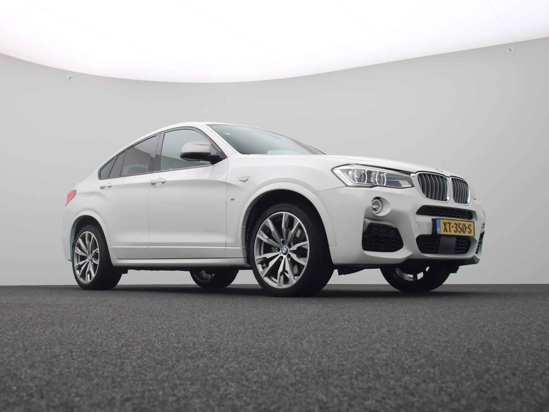 BMW X4 M40i High Executive Automaat | M-Pakket | Leder | Navi | ECC | Schuifdak | PDC | LMV | Cam | Trekhaak | Full options! - 55/58
