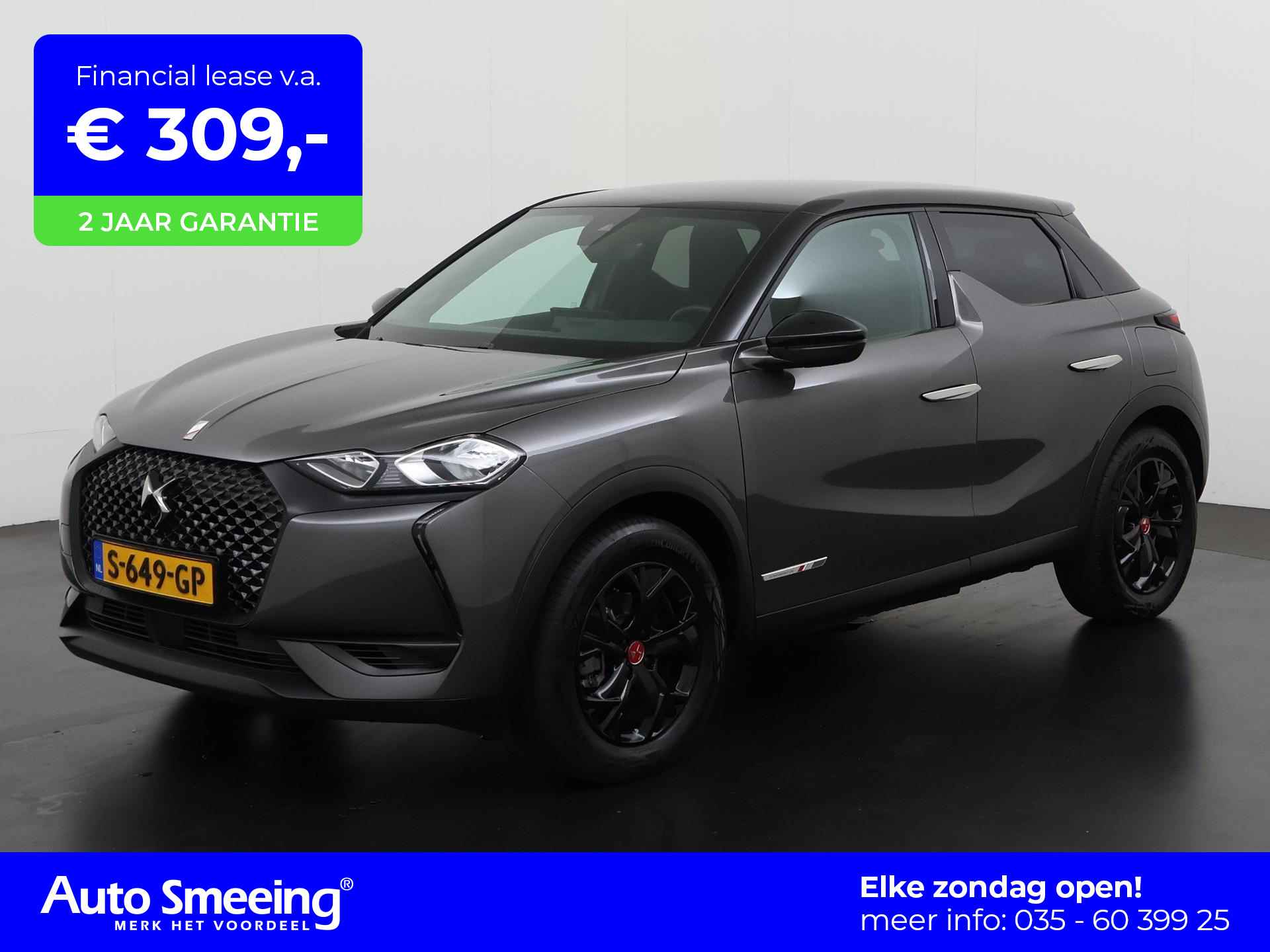 DS 3 Crossback E-Tense Performance Line 50 kWh | Warmtepomp | Alcantara | Navigatie | Virtual Cockpit | Zondag Open!