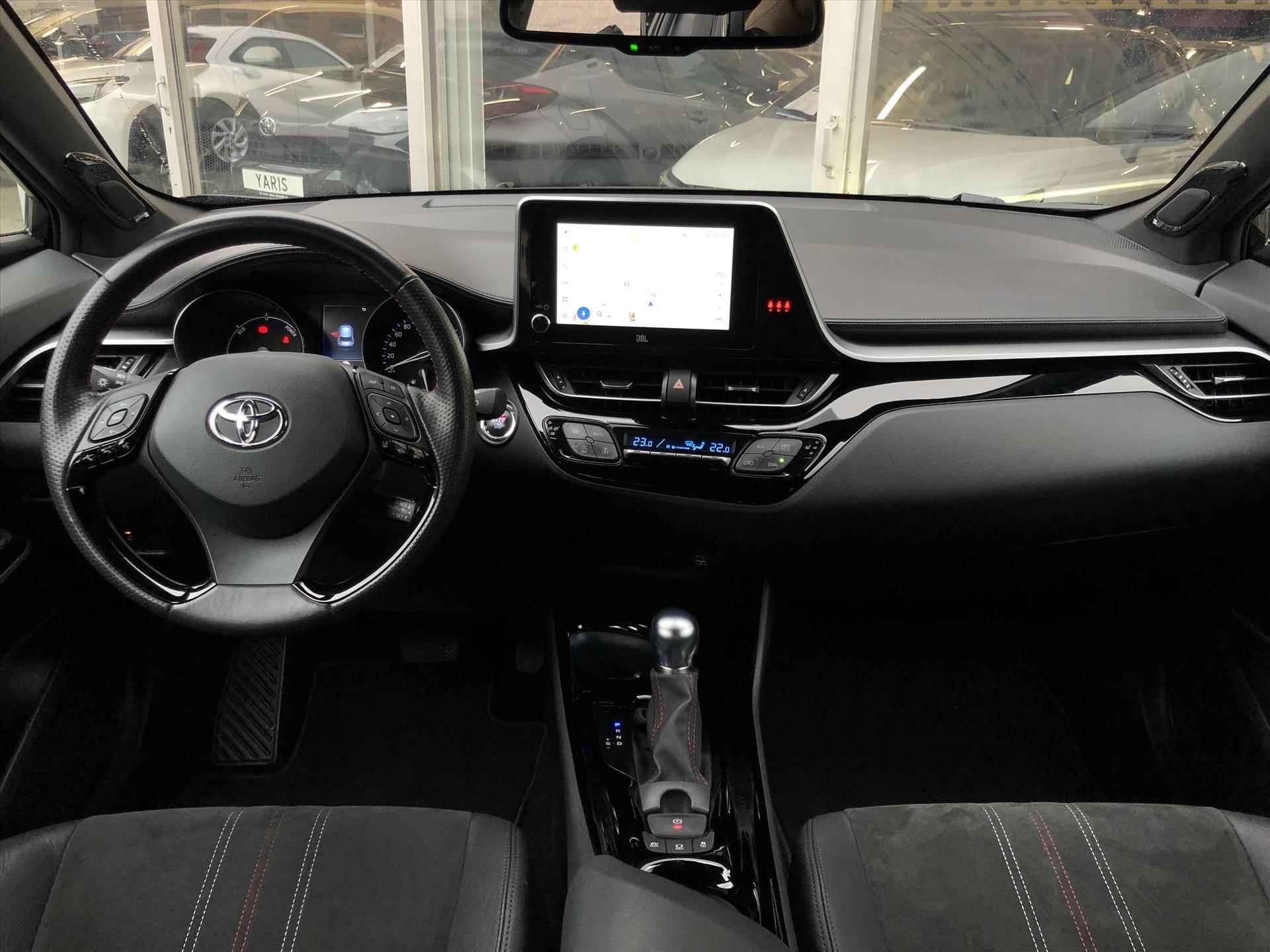 Toyota C-Hr 2.0 Hybrid GR Sport | JBL, Nieuwe multimedia, Dodehoekherkenning, Stoel + Stuurverwarming, Half leer, Parkeersensoren - 21/43