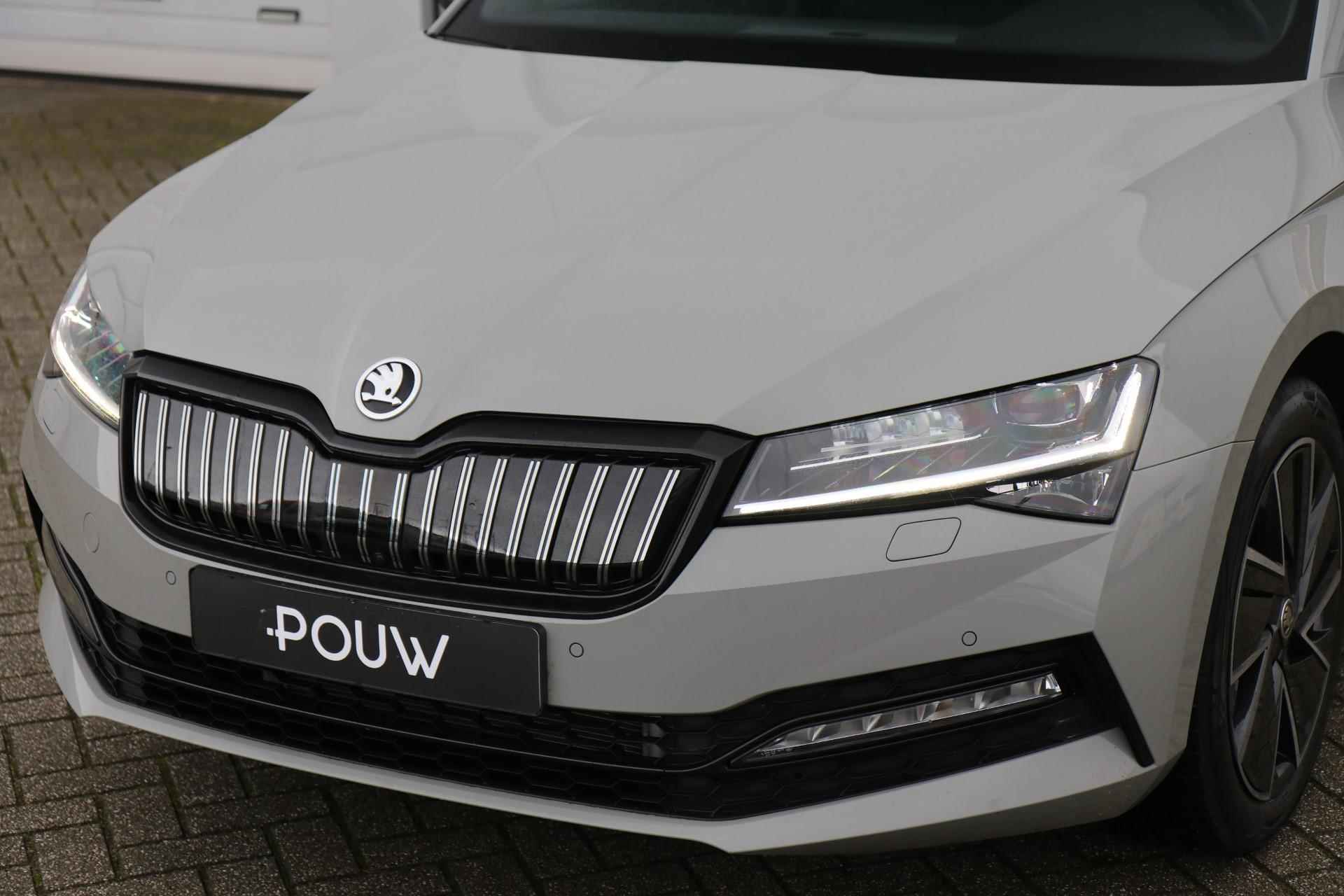 Skoda Superb 1.4 TSI 218pk DSG iV Sportline Business | Panoramadak | 360 Camera | Elektrische Stoelen - 40/44