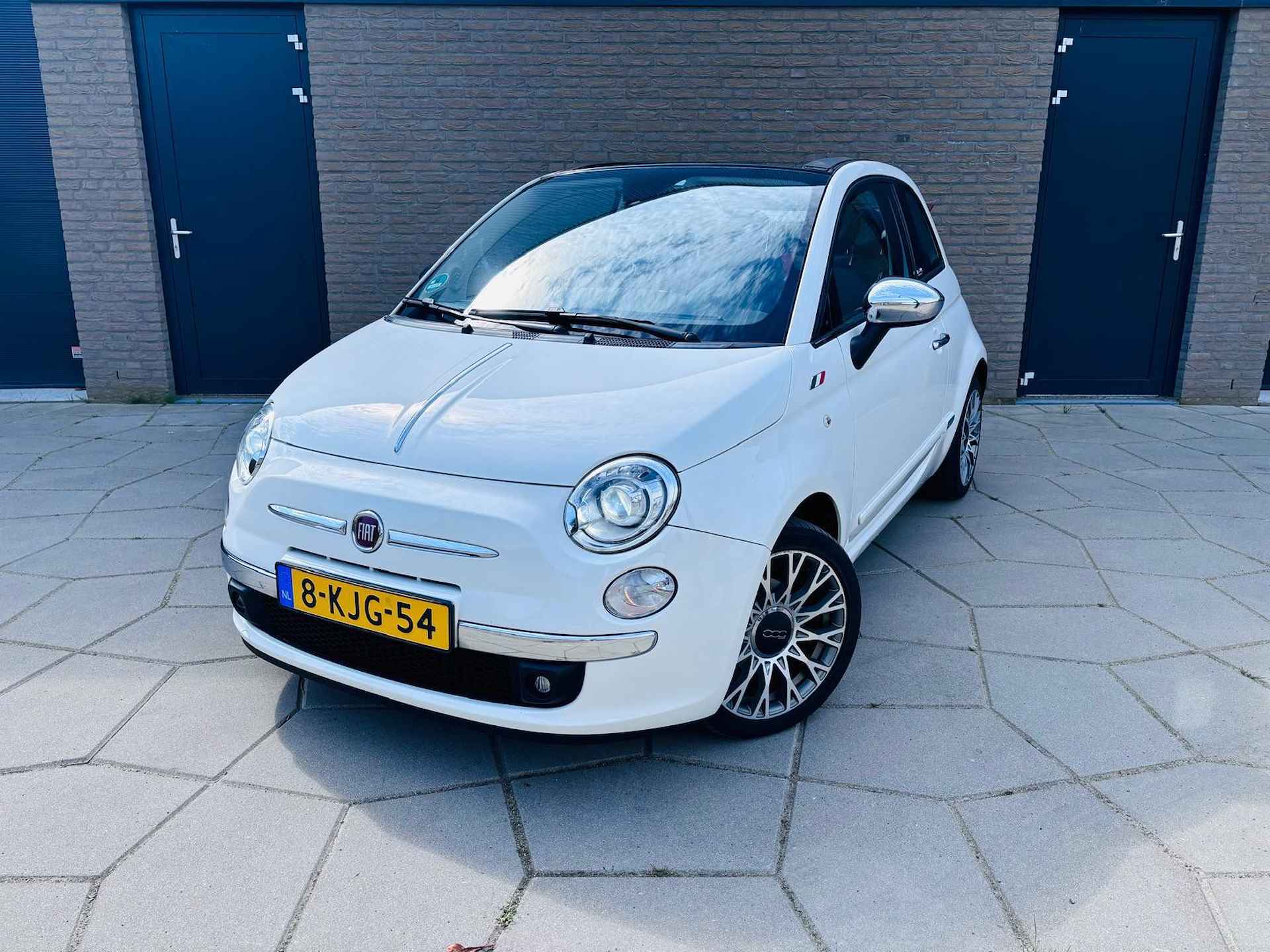 Fiat 500 C 0.9 TwinAir Lounge|CABRIO|AIRCO |LEDER |ROOD dak|veel Chrome - 3/24