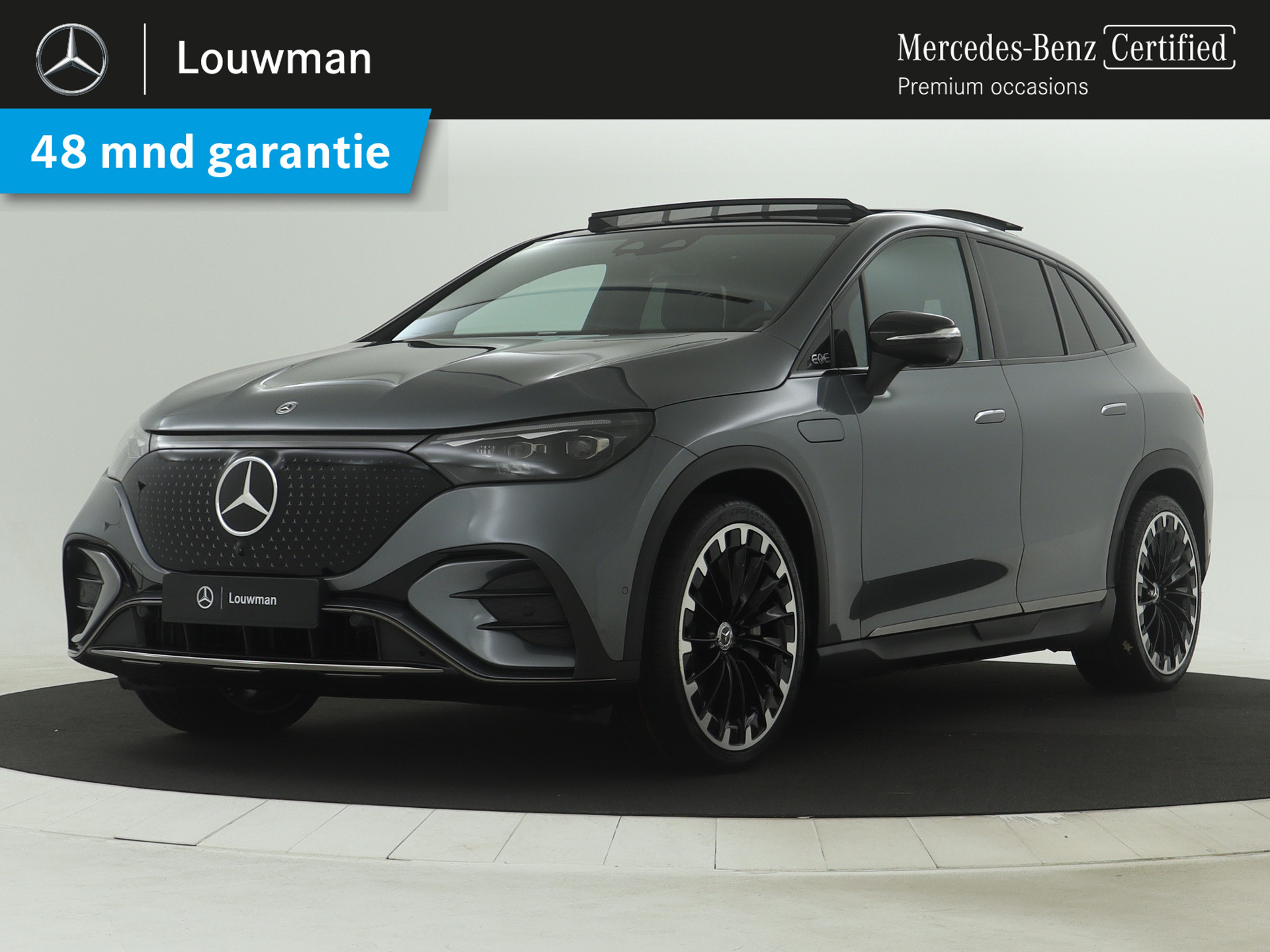 Mercedes-Benz EQE SUV 350+ AMG Line 91 kWh | Trekhaak | Nightpakket | Rijassistentiepakket Plus | USB-pakket plus | EASY PACK achterklep | Burmester® 3D-Surround sound system |  KEYLESS GO-comfortpakket | Parkeerpakket met 360°-camera |