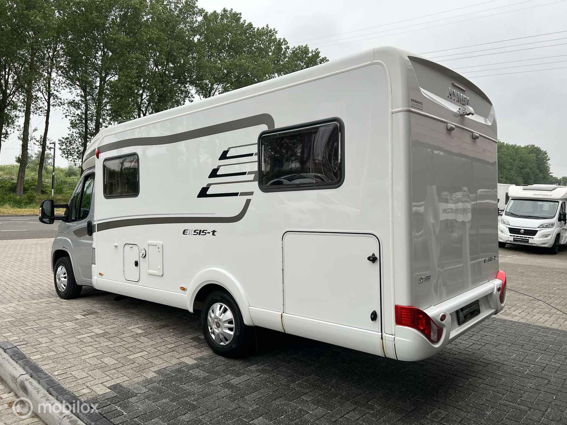 Hymer T588 Exsis-T Automaat Lage Enkele Bedden Luifel Alko Chassis - 4/29