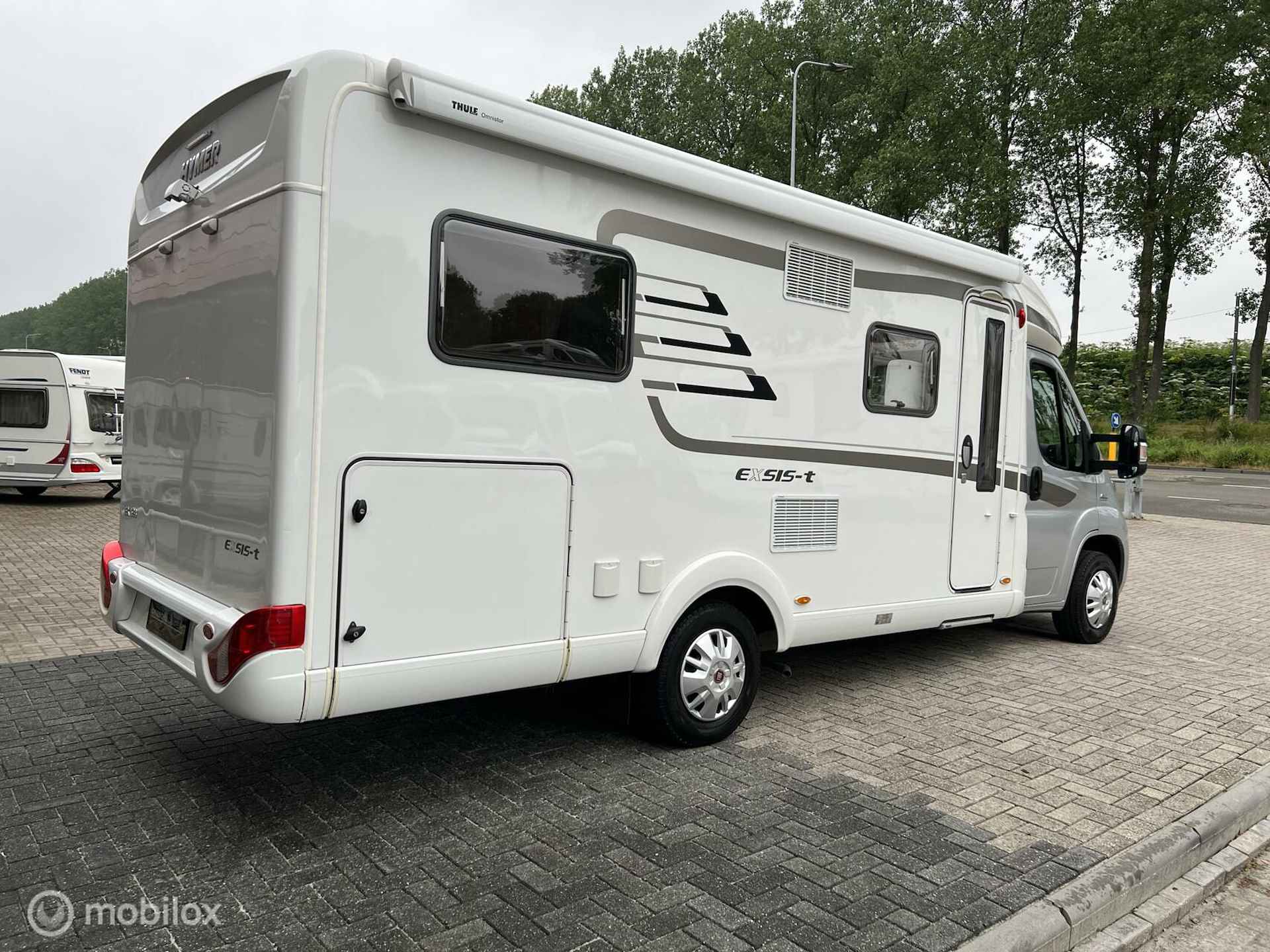 Hymer T588 Exsis-T Automaat Lage Enkele Bedden Luifel Alko Chassis - 5/29