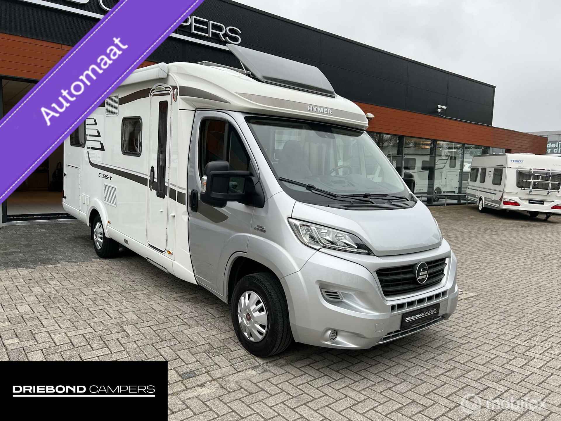 Hymer T588 Exsis-T Automaat Lage Enkele Bedden Luifel Alko Chassis - 1/29