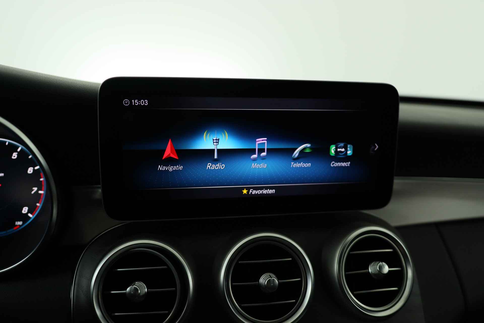 Mercedes-Benz C-Klasse 180 Premium Pack | AMG Line | Sportstoelen | LED | Camera | Stoelverwarming | Leder | Navi | Clima | Cruise | 18'' Lichtmetalen - 44/50