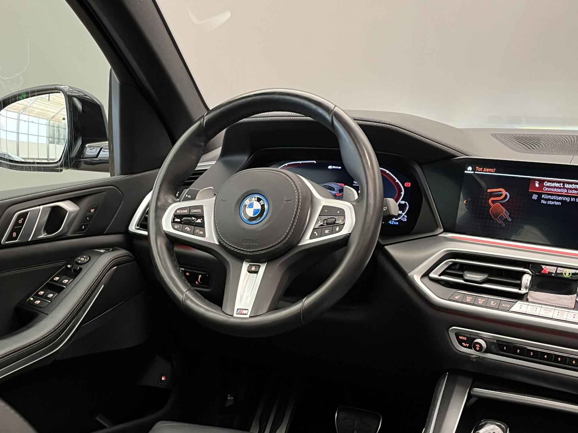 BMW X5 xDrive45e High Executive | Panorama Dak | Luchtvering | Camera | Stuur- en Stoelverwarming | Vol Leder! | Elek. Stoel | Camera | LED | Virtual Dashboard | 19" Lichtmetaal | Clima | Cruise - 25/64