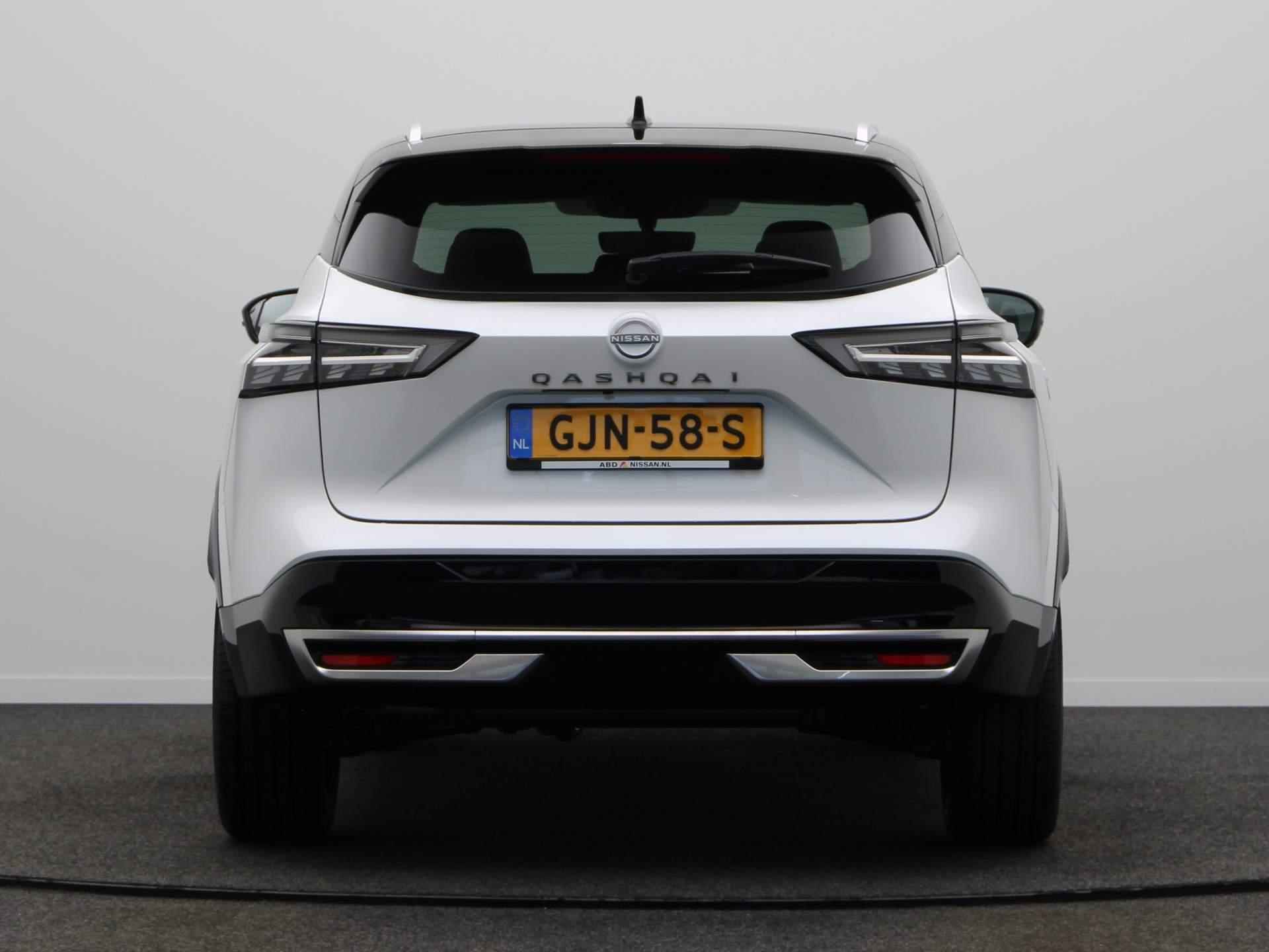 Nissan Qashqai 158pk MHEV Xtronic Tekna Plus | 1800KG Trekvermogen | Led Matrix | Ambiance Verlichting | Google Maps Navigatie | Elektrisch verstelbare stoelen met Geheugen  | Stoel, Stuur en Voorruitverwarming | - 7/56