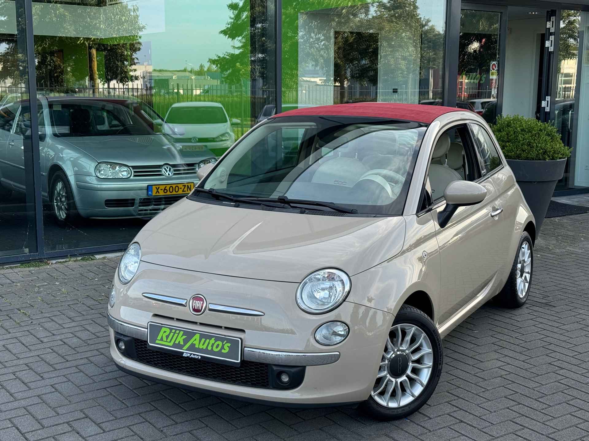 Fiat 500 C 1.2 Lounge * Cappuccino * Clima * PDC - 2/21