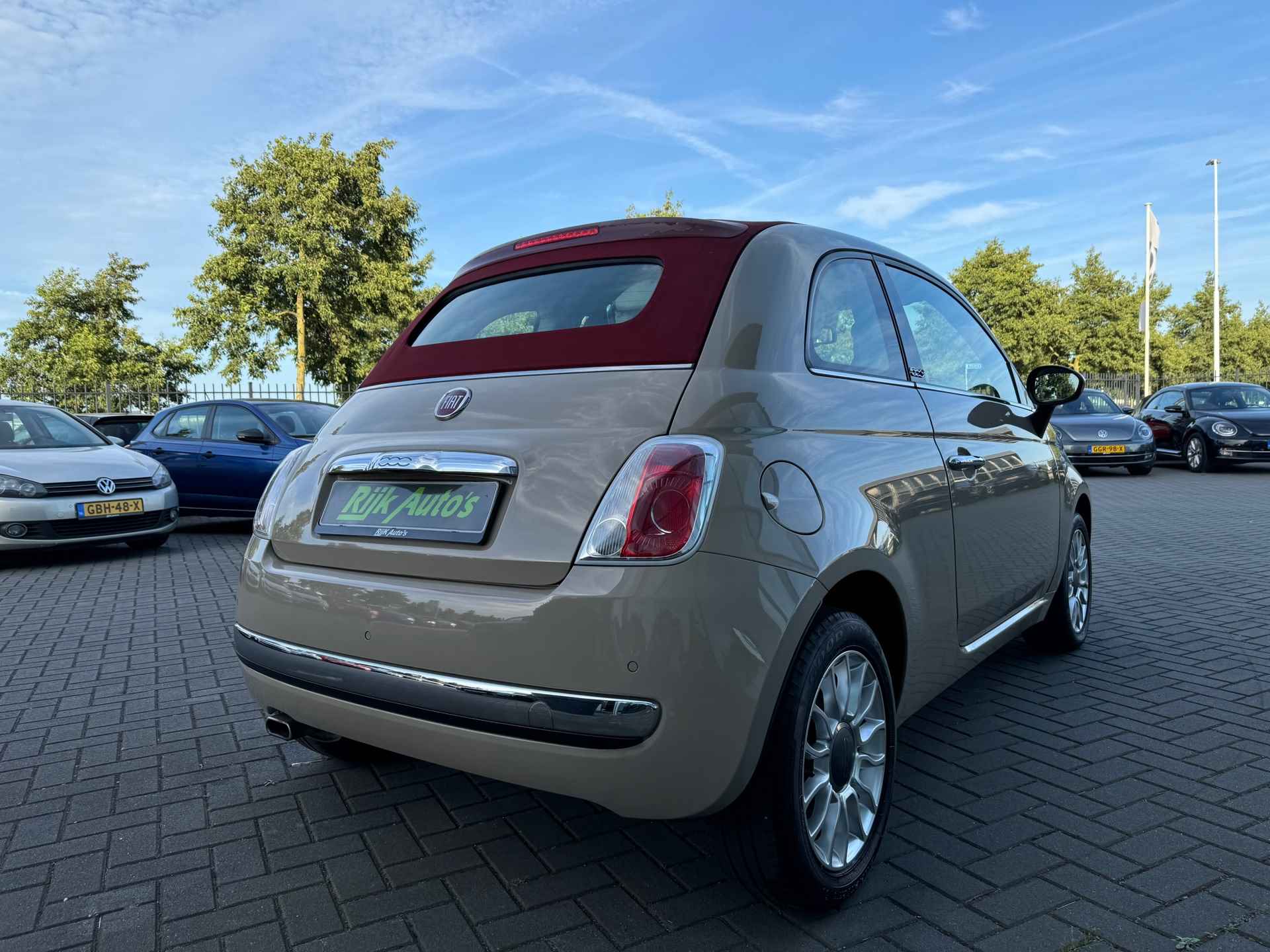 Fiat 500 C 1.2 Lounge * Cappuccino * Clima * PDC - 4/21