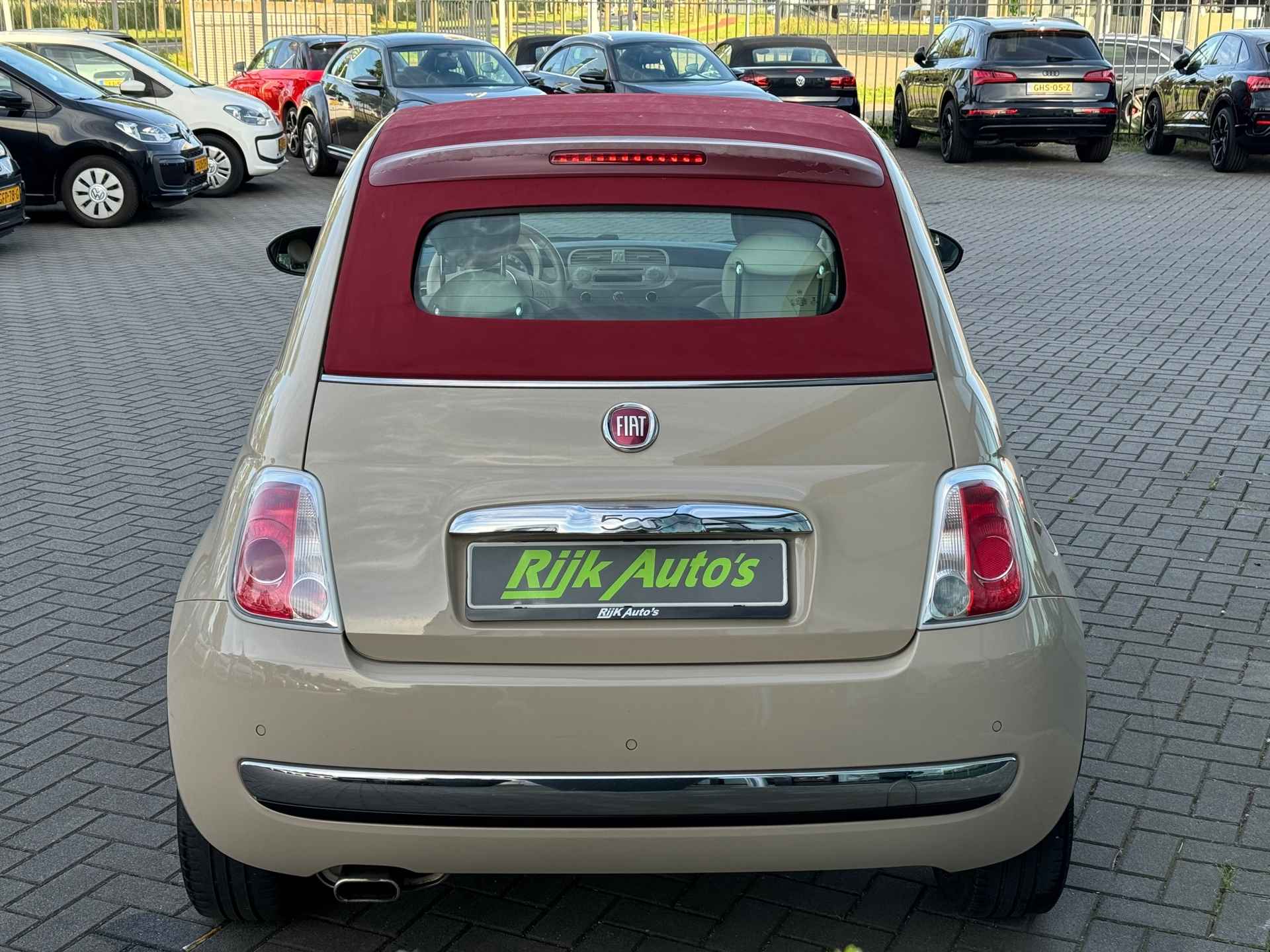 Fiat 500 C 1.2 Lounge * Cappuccino * Clima * PDC - 5/21