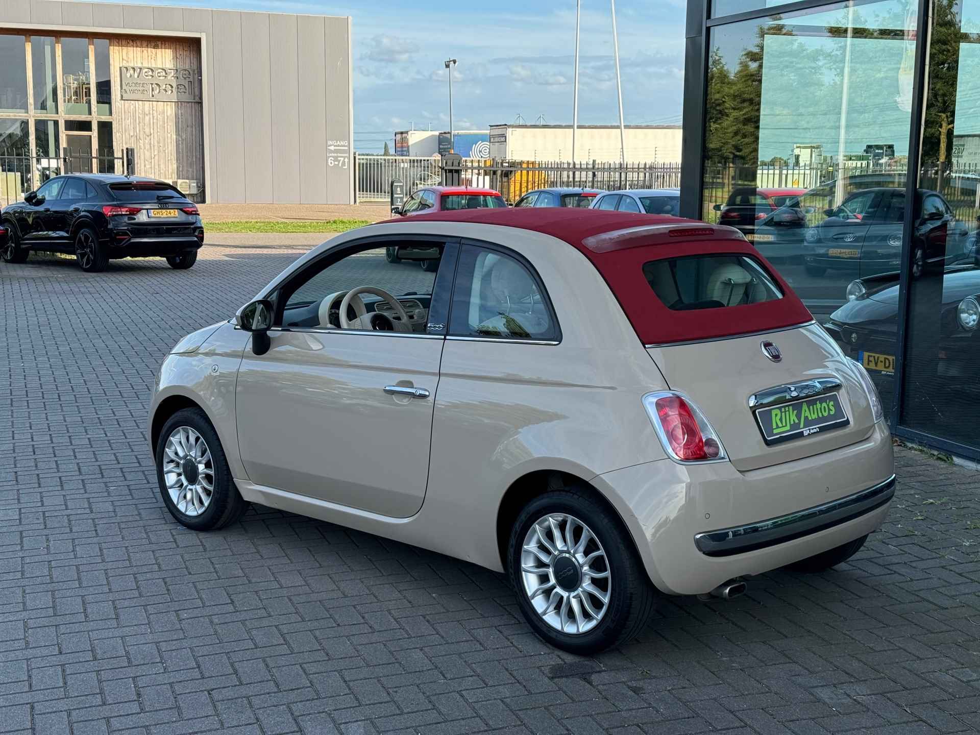 Fiat 500 C 1.2 Lounge * Cappuccino * Clima * PDC - 7/21