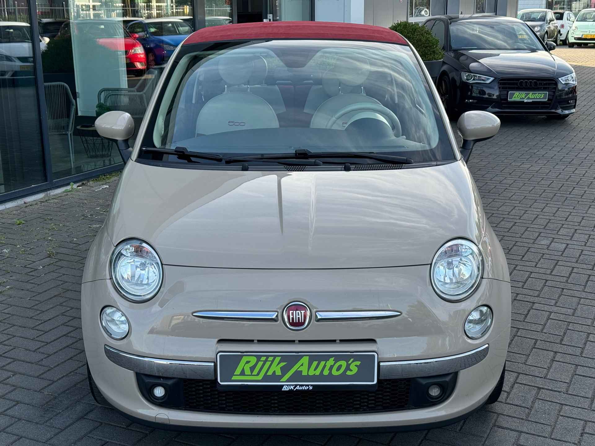 Fiat 500 C 1.2 Lounge * Cappuccino * Clima * PDC - 9/21