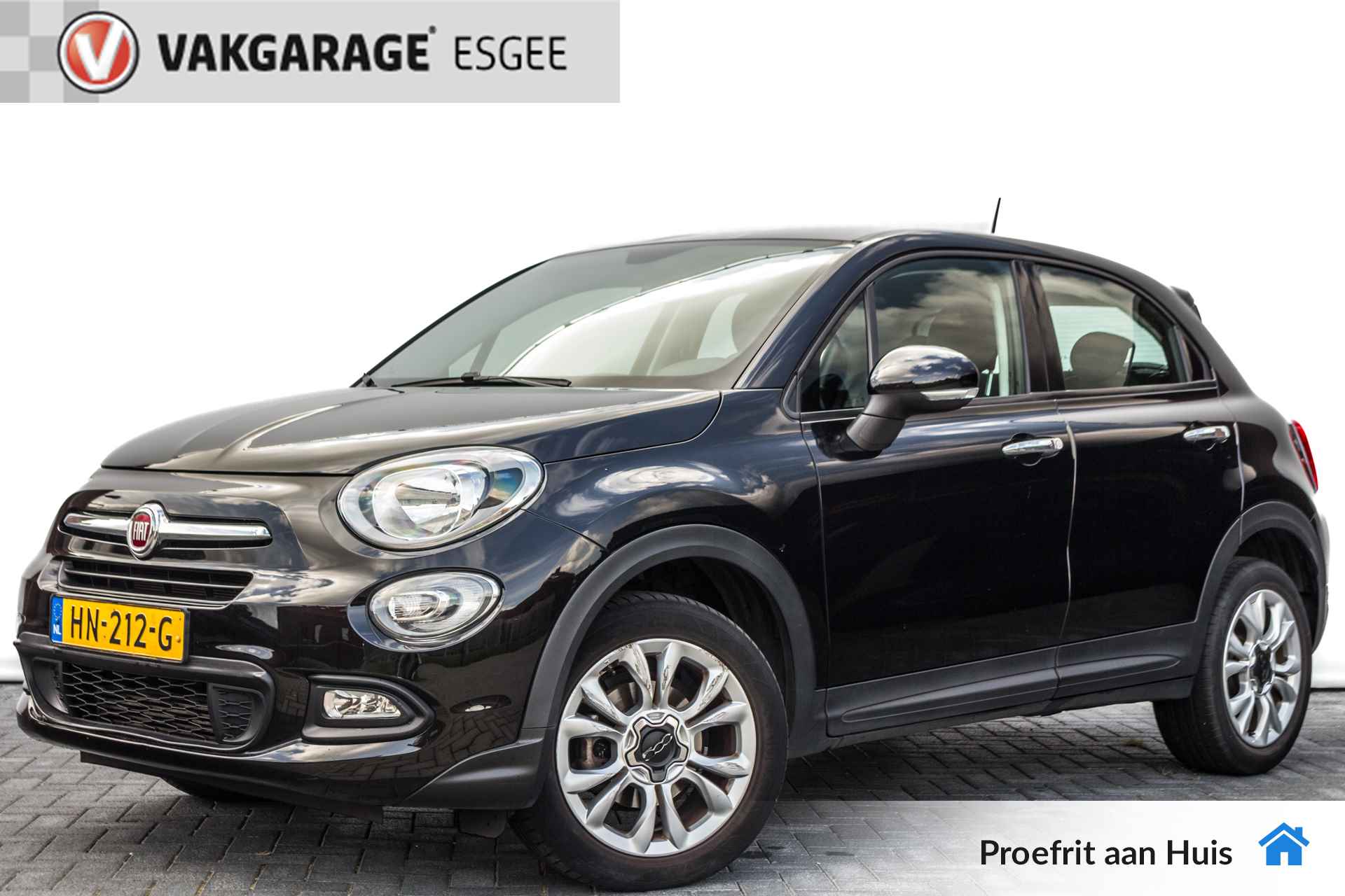 Fiat 500X 1.4 Turbo MultiAir PopStar 140 PK I Automaat RIJKLAAR INCL : GARANTIE PDC I Cruise Control I Stoelverwarming - 1/30