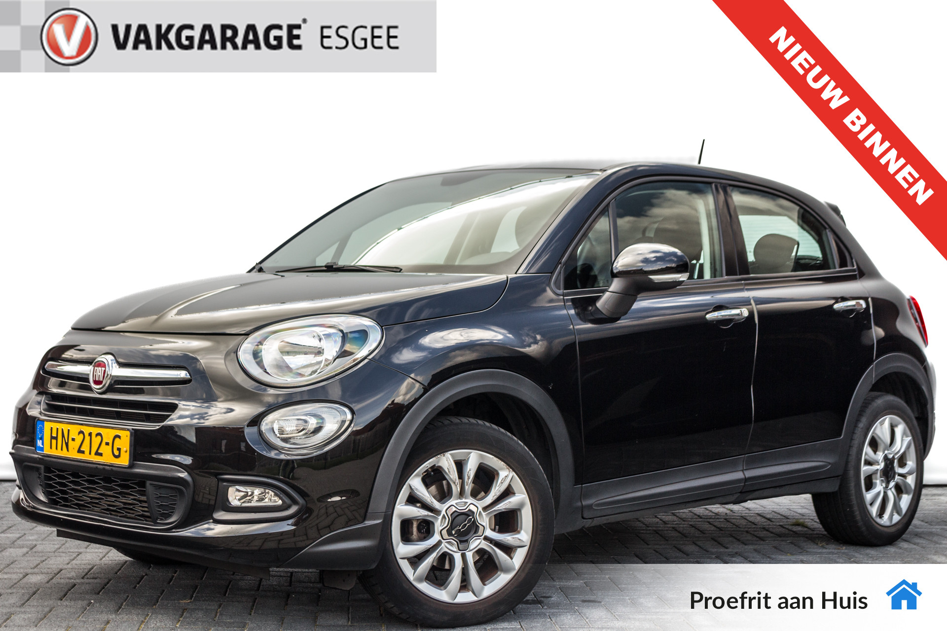 Fiat 500X 1.4 Turbo MultiAir PopStar 140 PK I Automaat RIJKLAAR INCL : GARANTIE PDC I Cruise Control I Stoelverwarming | Clima |