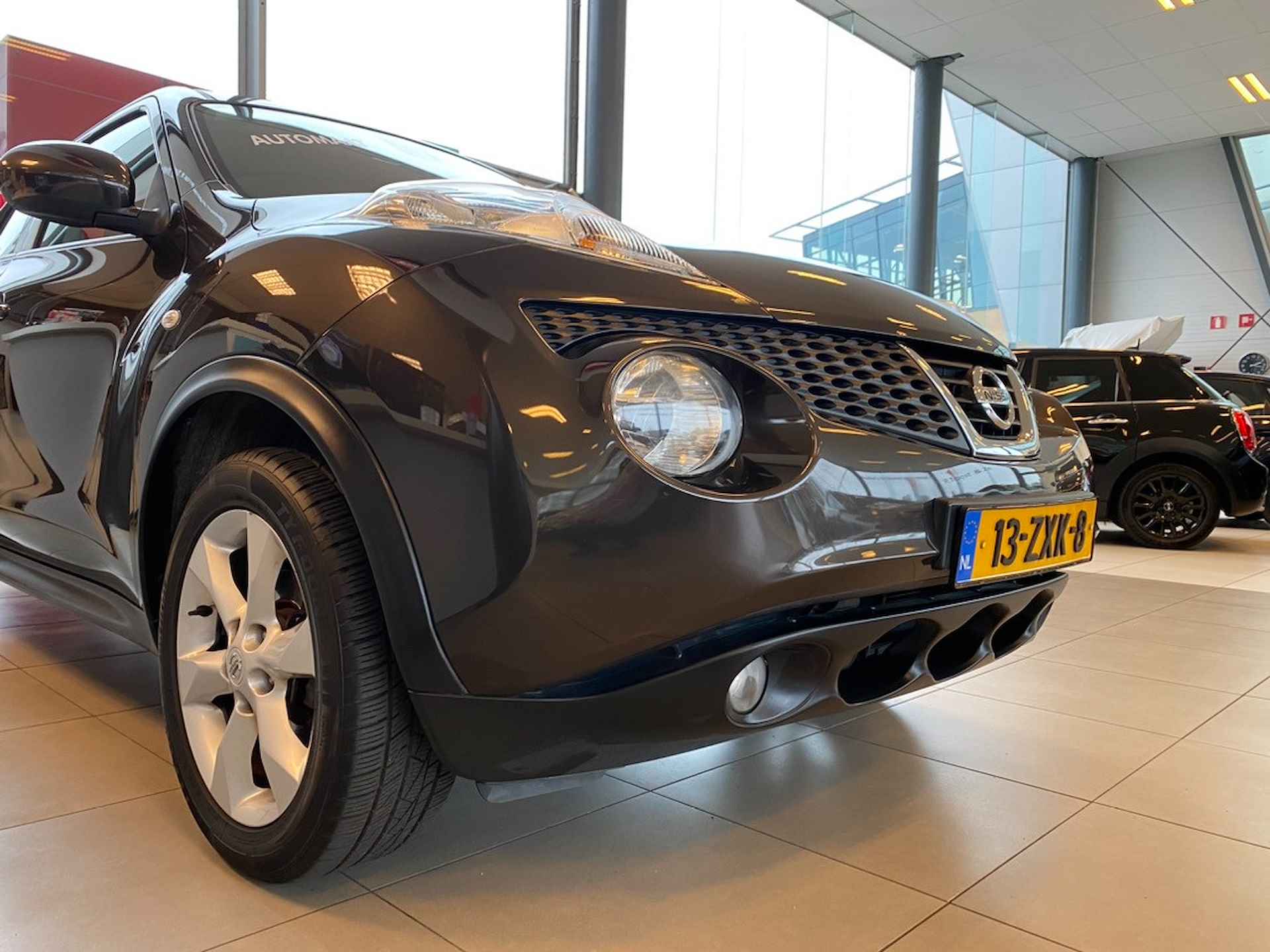 Nissan Juke 1.6 Acenta,Automaat,Climate&Cruiscontrol,Trekhaak,Bleutooth met Spraakbediening,Elektrischpakket,Aux Usb Aansluiting,17 Inch Lmv - 6/26