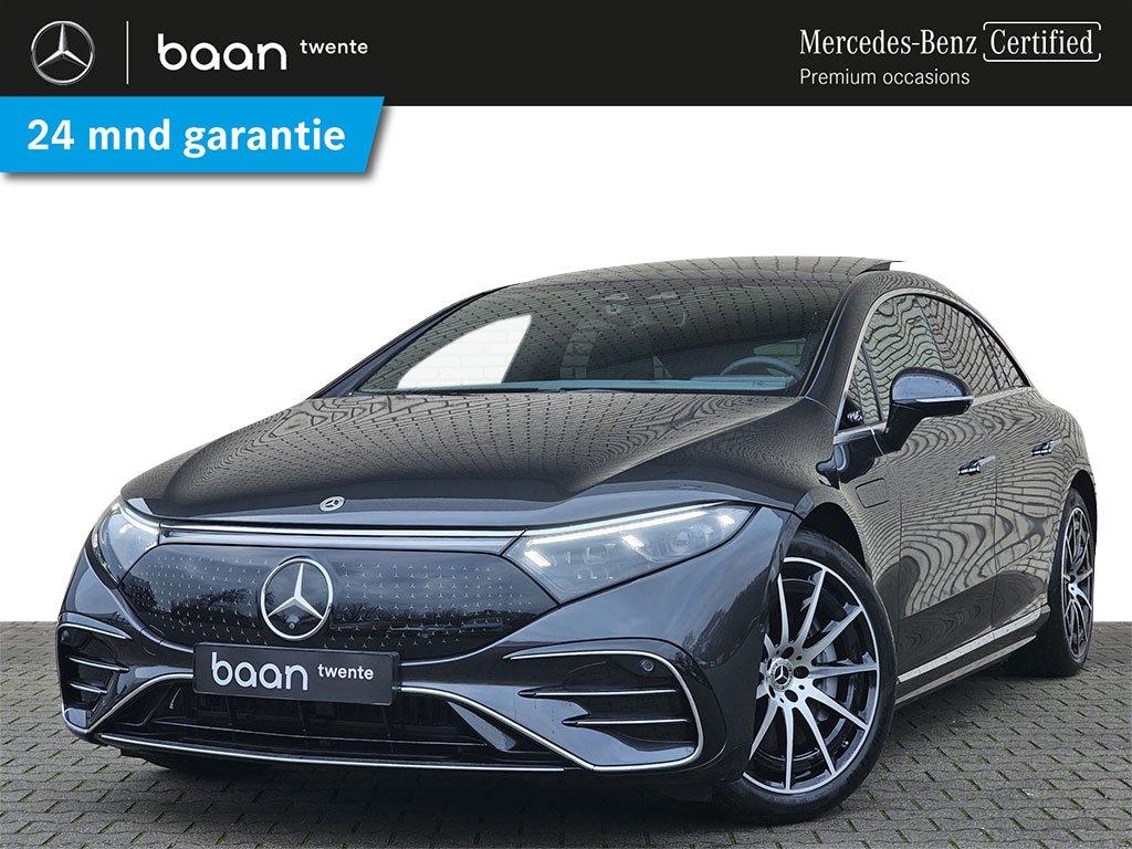 Mercedes-Benz EQS 450+ AMG-Line | Panoramadak | Trekhaak | Rij-assistentiepakket | Burmester