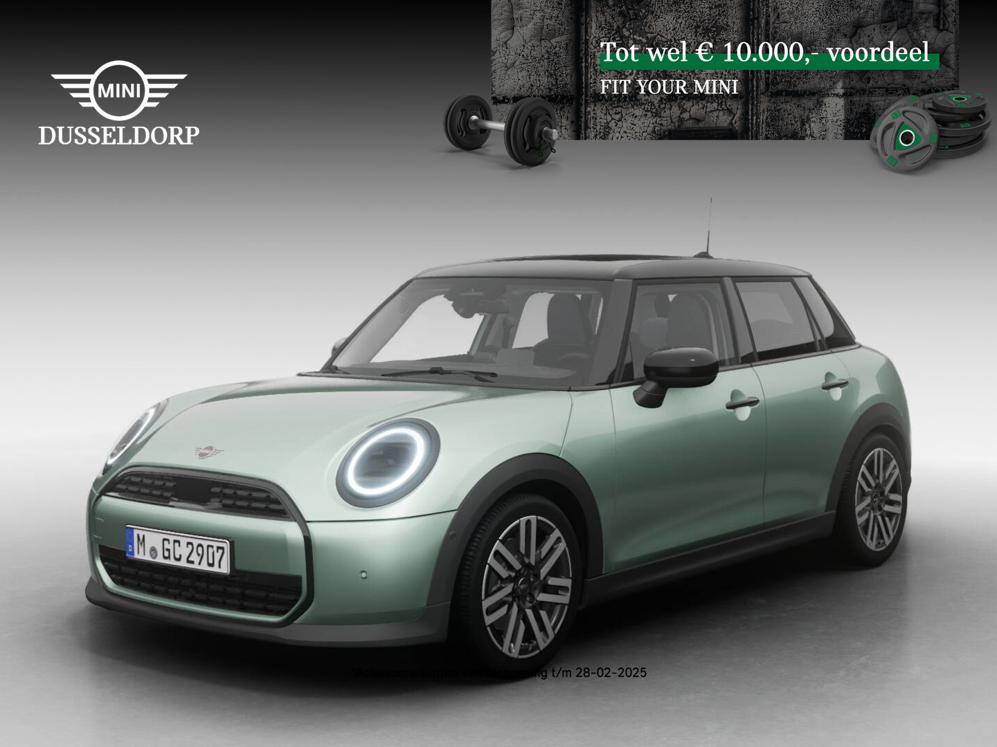 MINI Cooper 5-deurs C Classic Pakket M PRIVATE LEASE EUR 589,- (48 mnd/10.000 km)