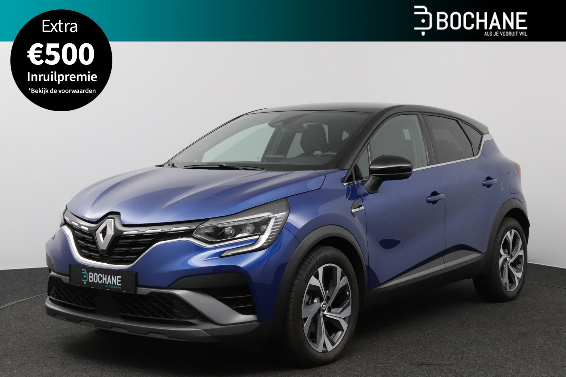 Renault Captur 1.6 E-Tech Plug-in Hybrid 160 R.S. Line | Pack Winter| Digitaal Cockpit| Voor Verwarming| Groot Scherm|