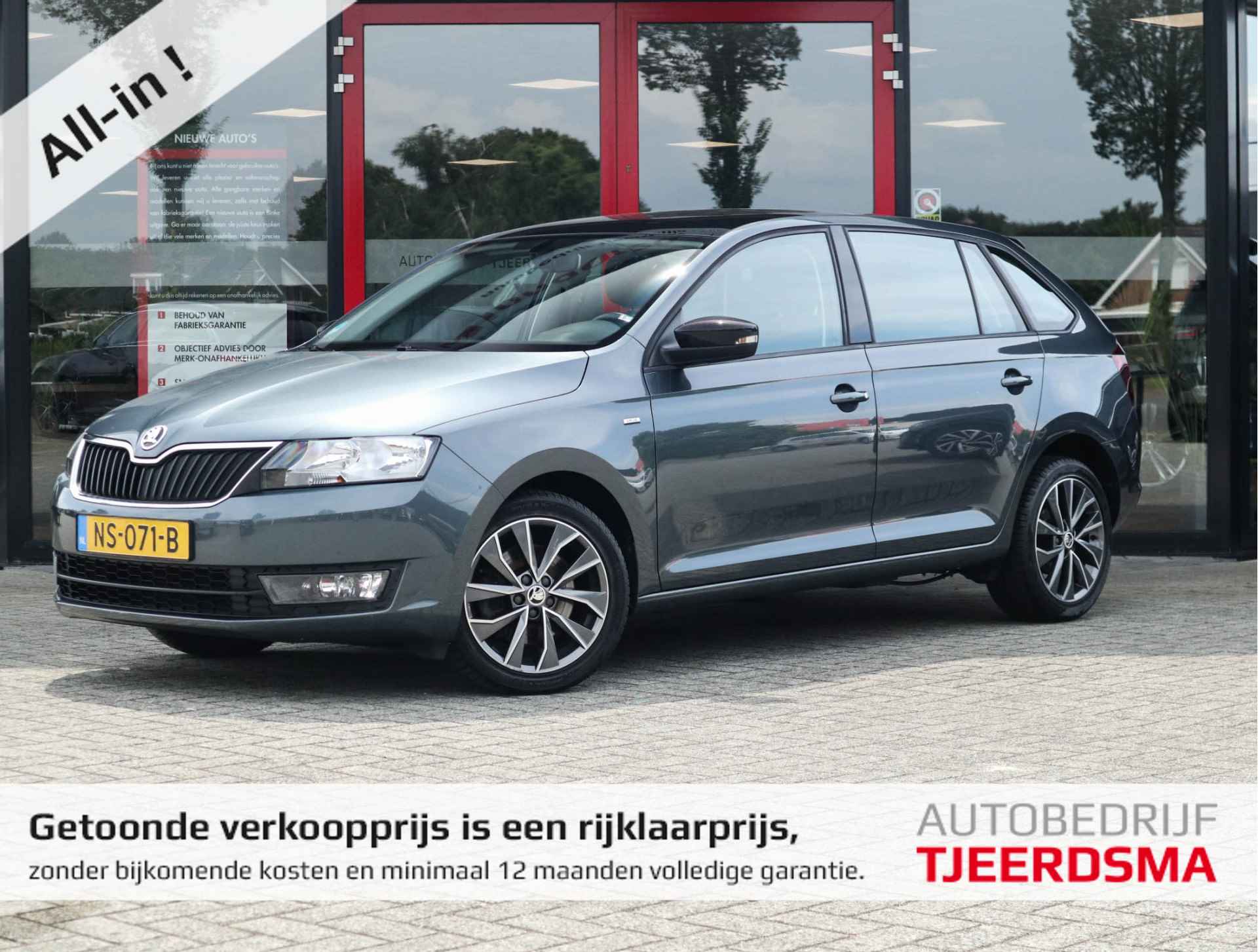 Škoda Rapid Spaceback 1.2 TSI Greentech Drive Navi/Clima/Cruise/PDC/Stoelverw/Panodak - 1/28