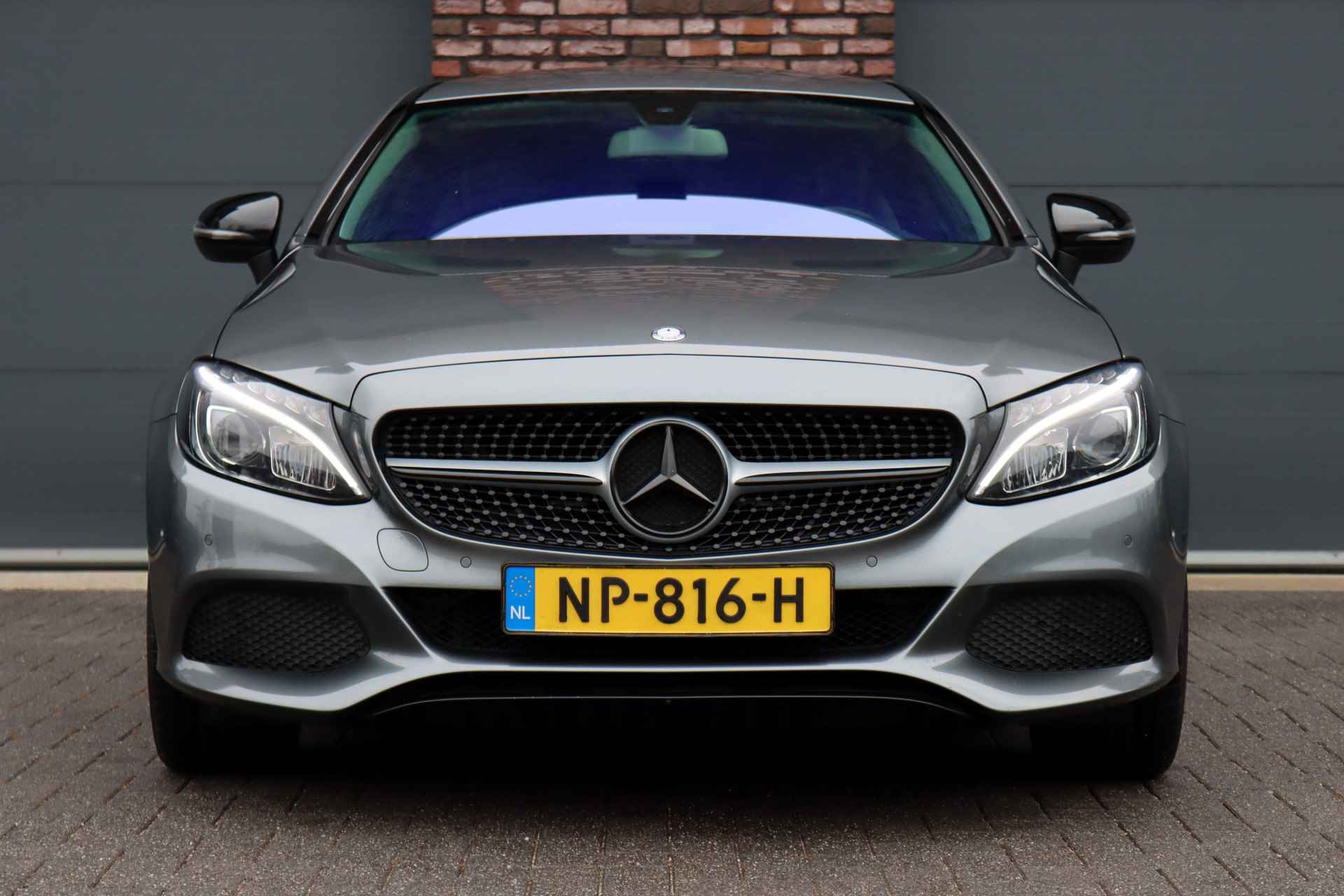 Mercedes-Benz C-Klasse Coupé 220 d Ambition | Cruise Control | High Perf. LED | Parkeerassistent | Navigatie | Bluetooth | CD-speler | 18-inch velgen | Metallic | - 14/27