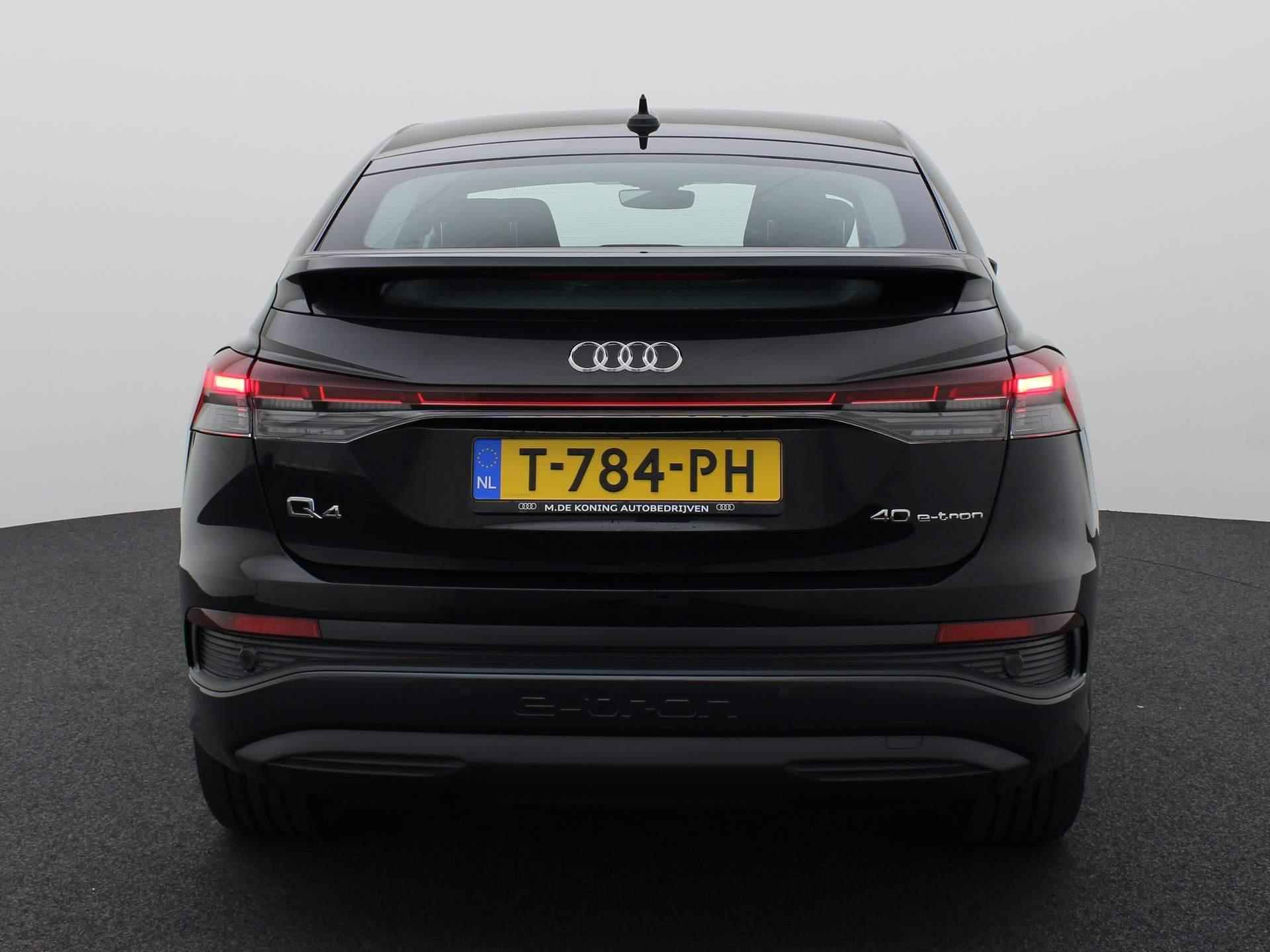 Audi Q4 Sportback e-tron 40 Advanced edition 82 kWh/204PK · Matrix LED Koplampen · Cruise control · 19" Velgen - 10/53