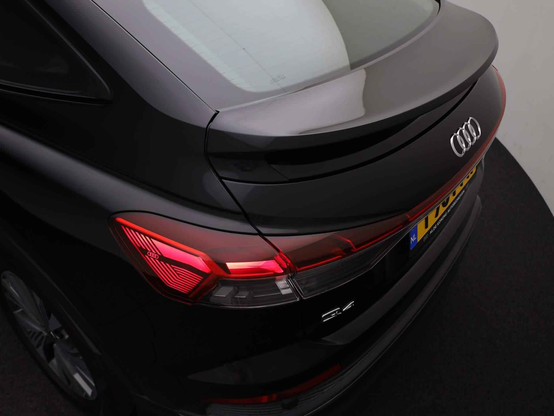 Audi Q4 Sportback e-tron 40 Advanced edition 82 kWh/204PK · Matrix LED Koplampen · Cruise control · 19" Velgen - 14/53