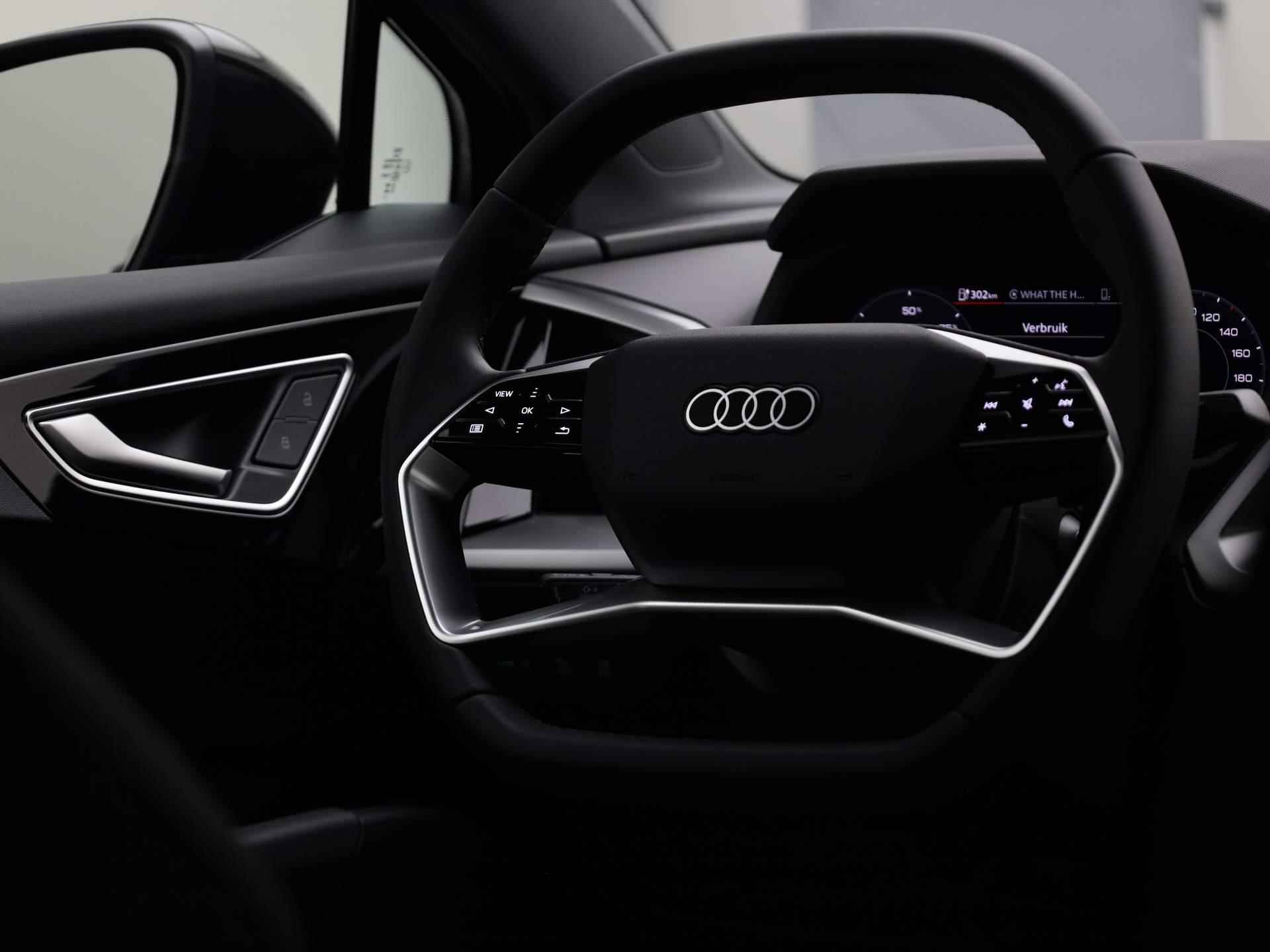 Audi Q4 Sportback e-tron 40 Advanced edition 82 kWh/204PK · Matrix LED Koplampen · Cruise control · 19" Velgen - 23/53