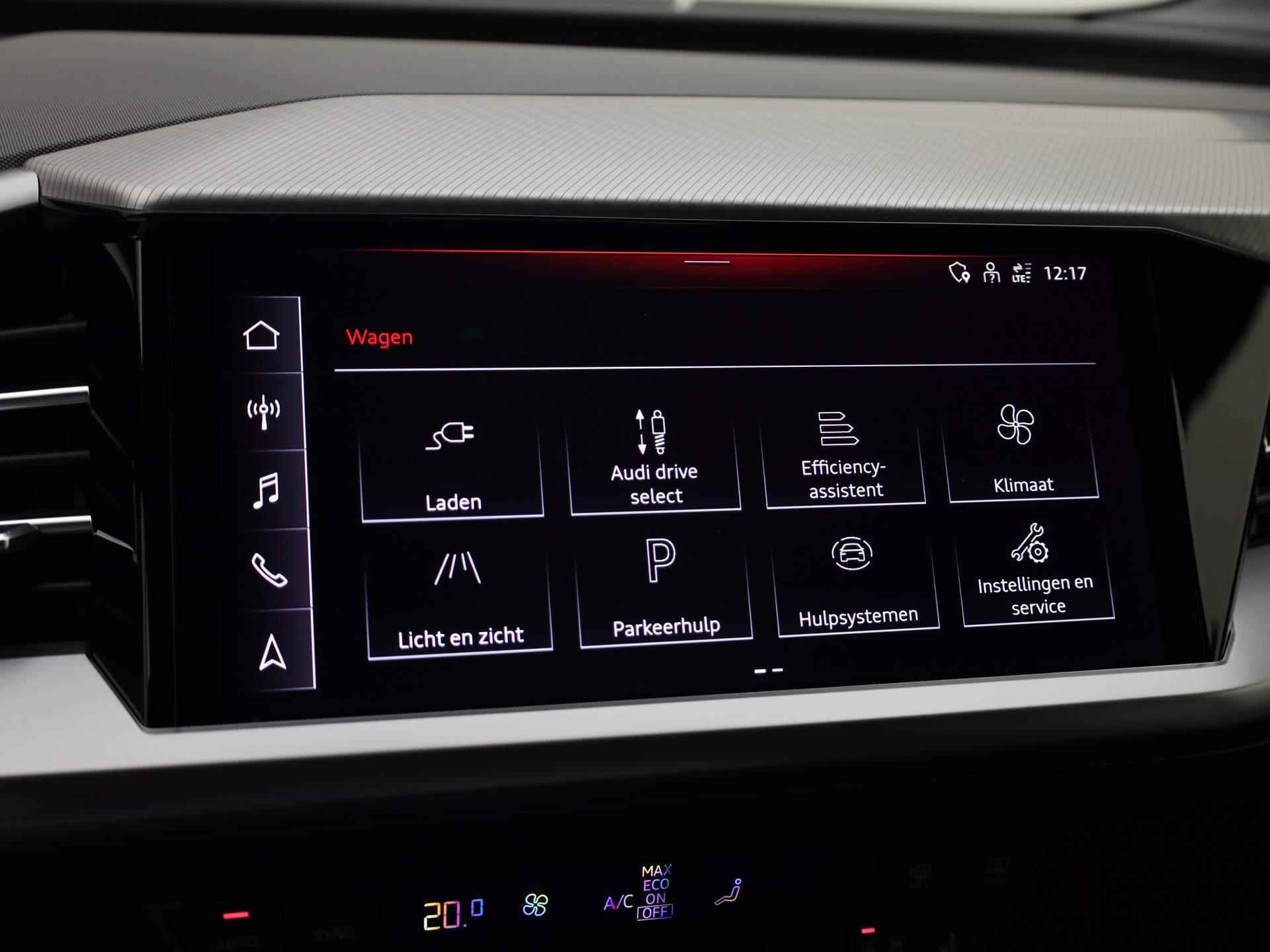 Audi Q4 Sportback e-tron 40 Advanced edition 82 kWh/204PK · Matrix LED Koplampen · Cruise control · 19" Velgen - 39/53