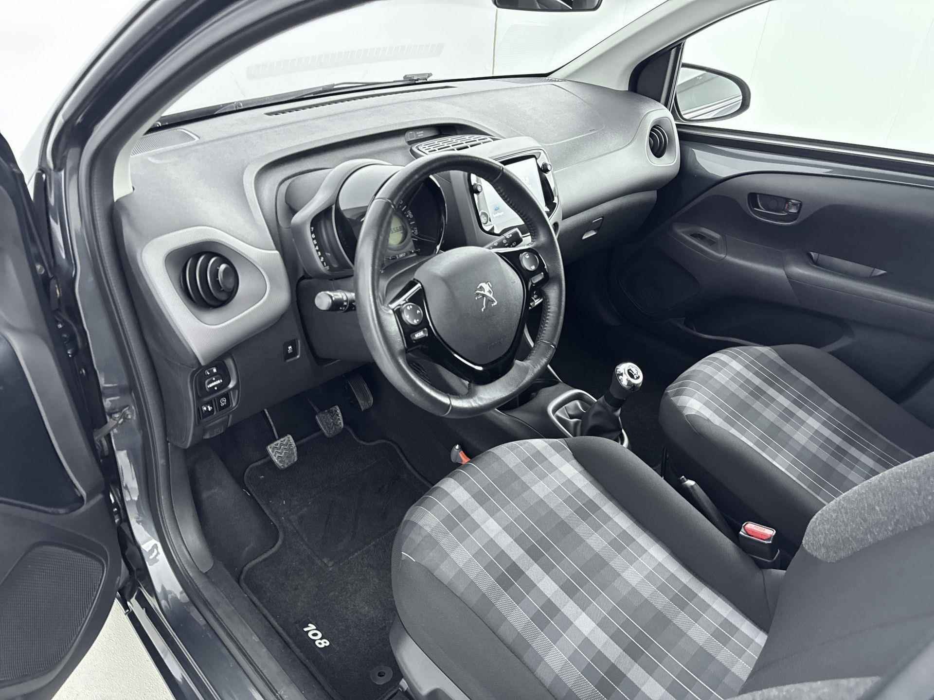 Peugeot 108 1.0 72pk Active TOP! | Achteruitrijcamera | Cabrio | Apple Carplay / Android Auto - 18/33