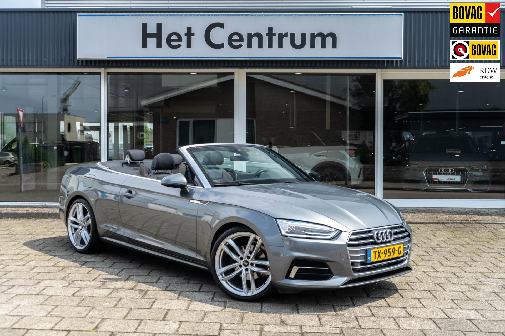 Audi A5 Cabriolet 2.0 TFSI Sport Pro Line S 190pk / S-line - Virtual cockpit - Trekhaak - alcantara - stoelverwarming - LED